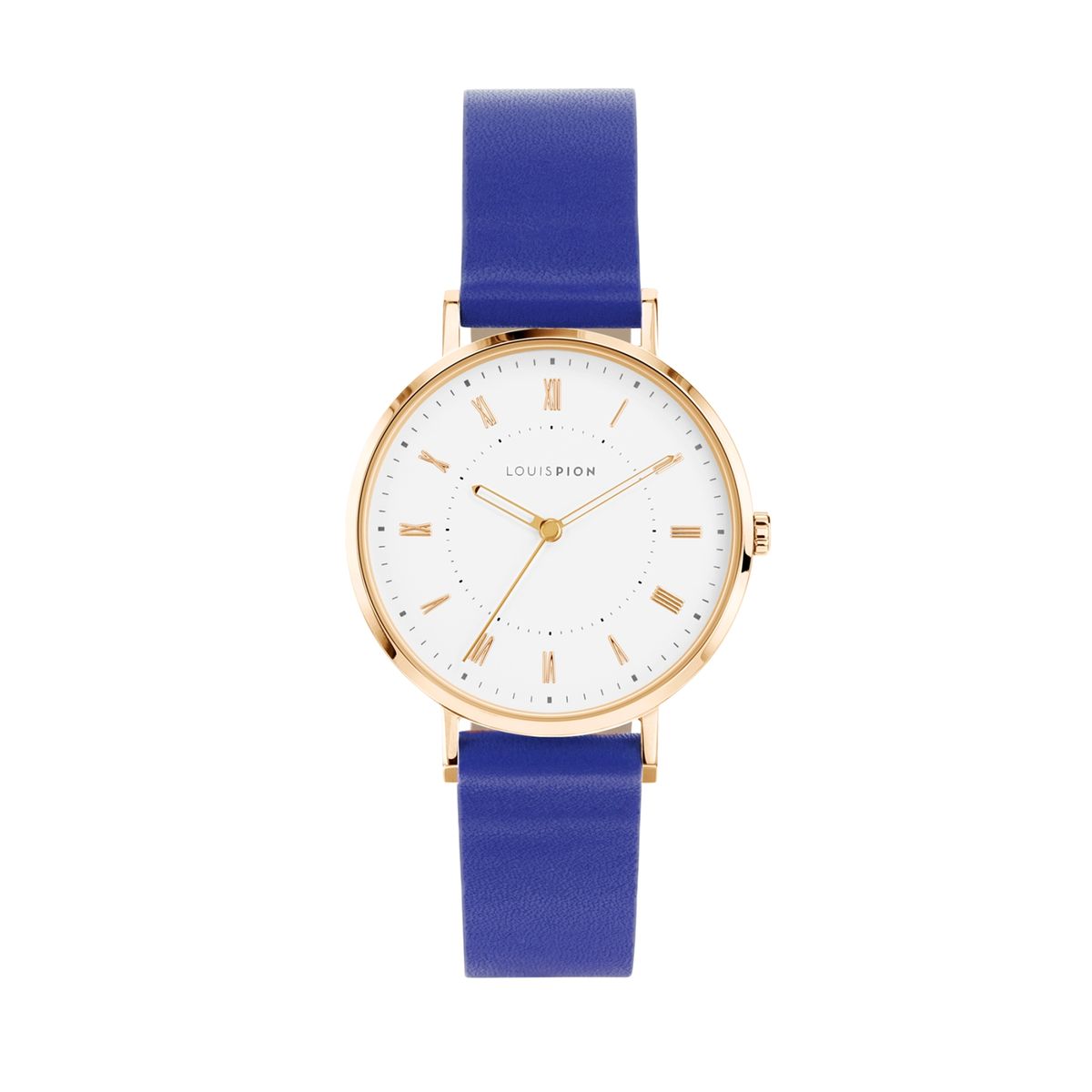 Montre Analogique Cuir MARINE