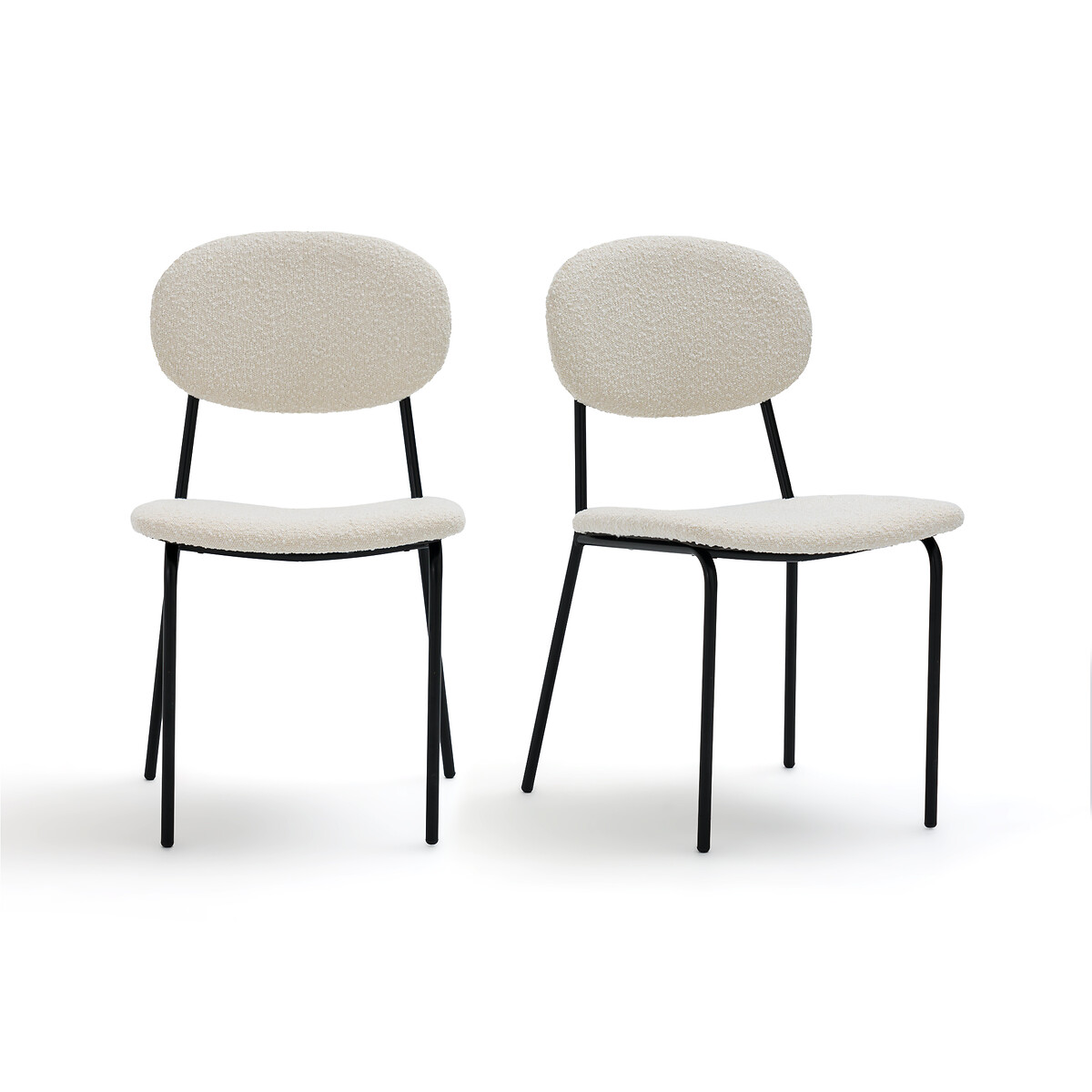 Комплект из двух стульев из Малой пряжи Orga единый размер бежевый