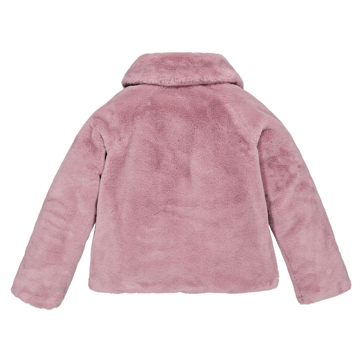 Пальто Утепленное из искусственного меха 3 года - 94 см розовый LaRedoute, размер 3 года - 94 см - фото 4