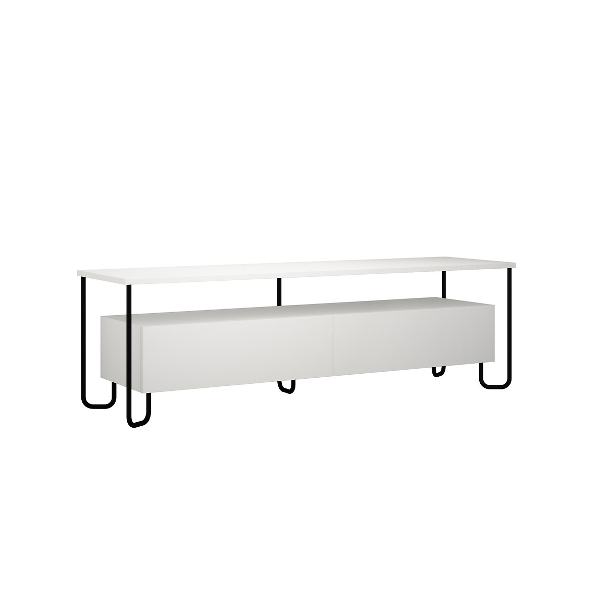 

ТВ LaRedoute, Белый, ТВ тумба CORNEA TV UNIT WHITE единый размер белый