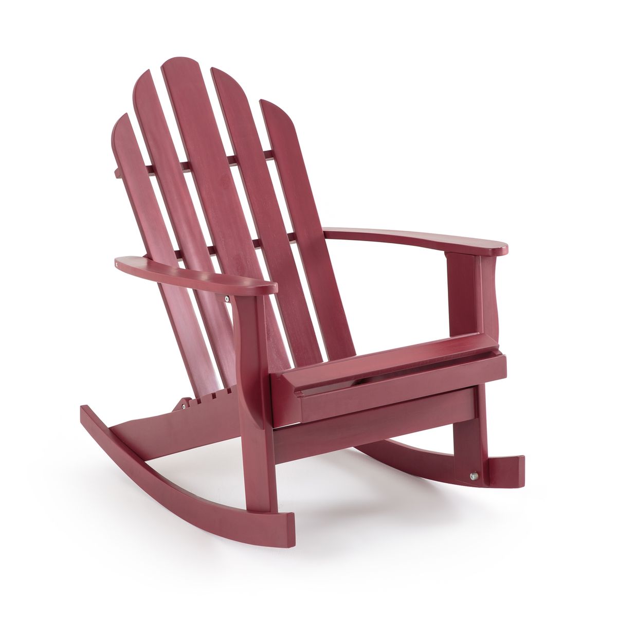 Rocking chair de jardin Théodore, style Adirondack