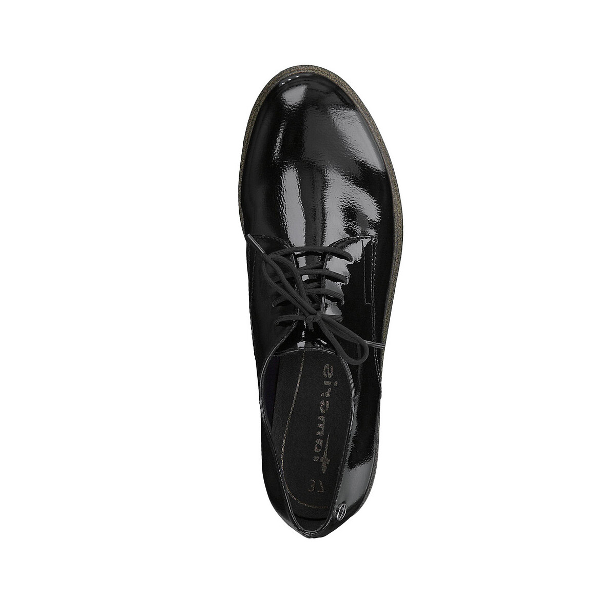 Ботинки-дерби La Redoute Crissy 42 черный, размер 42 - фото 4