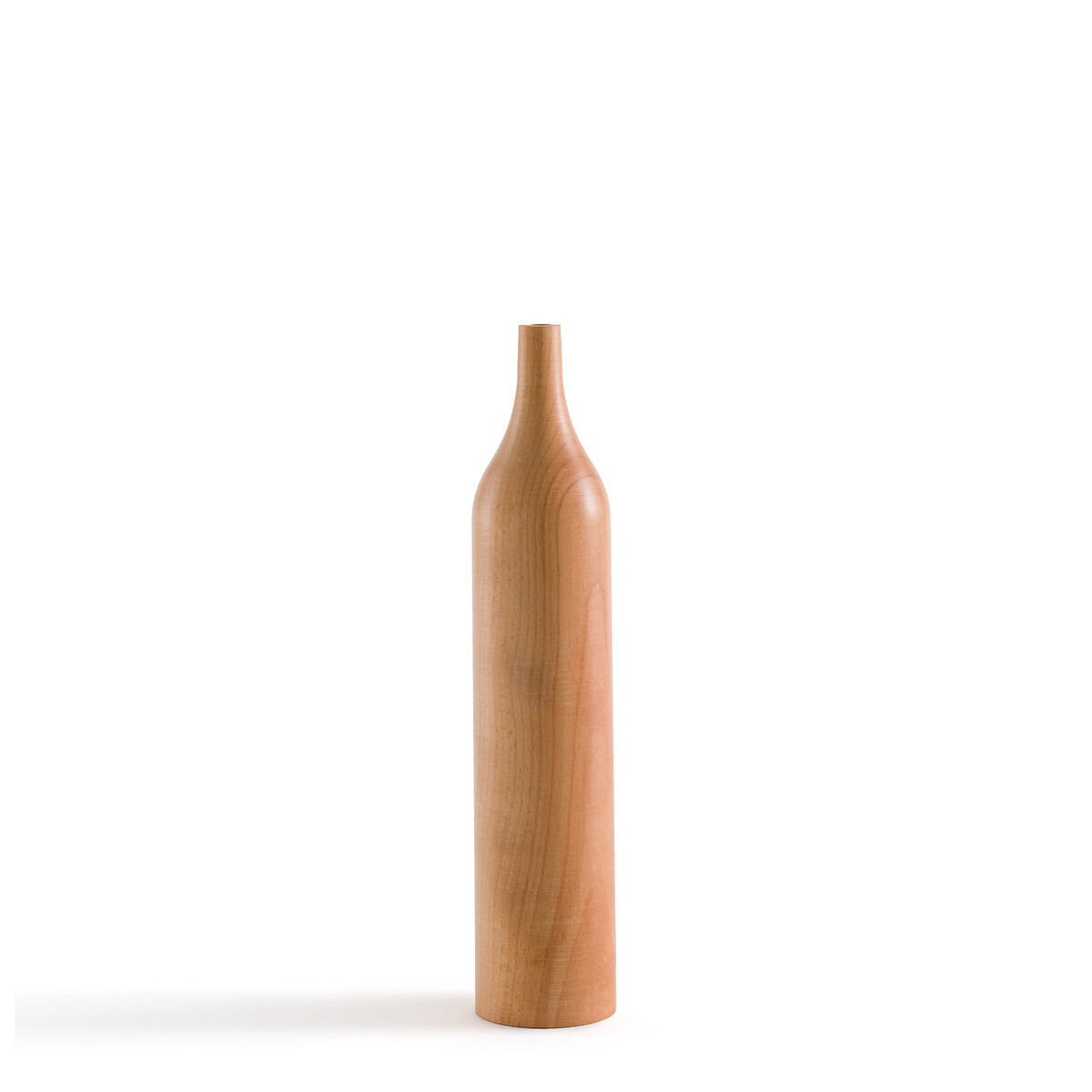Ваза декоративная деревянная Barneto единый размер бежевый ваза декоративная из плетеного разноцветного бамбука plooming единый размер бежевый