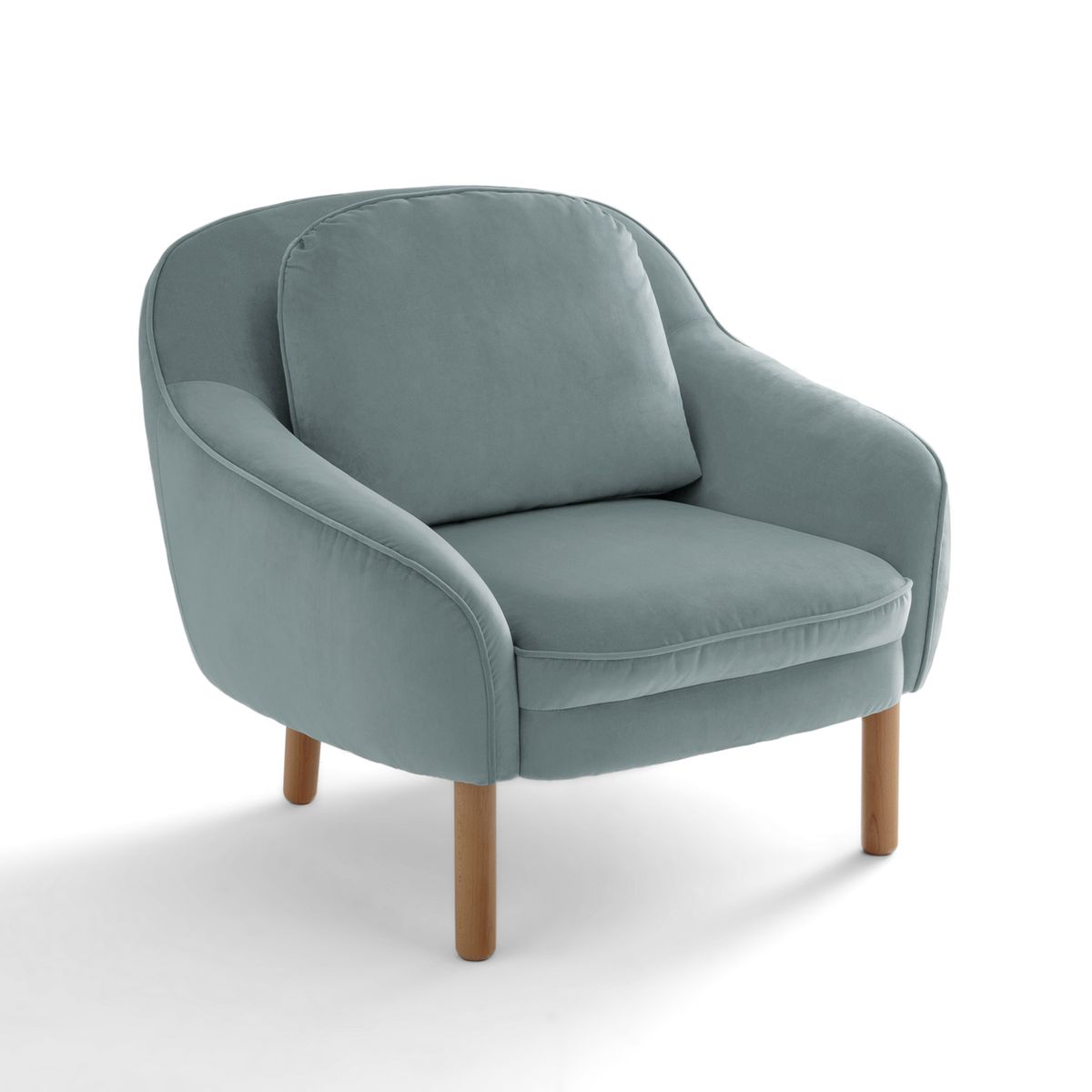 Fauteuil velours CHARLEY