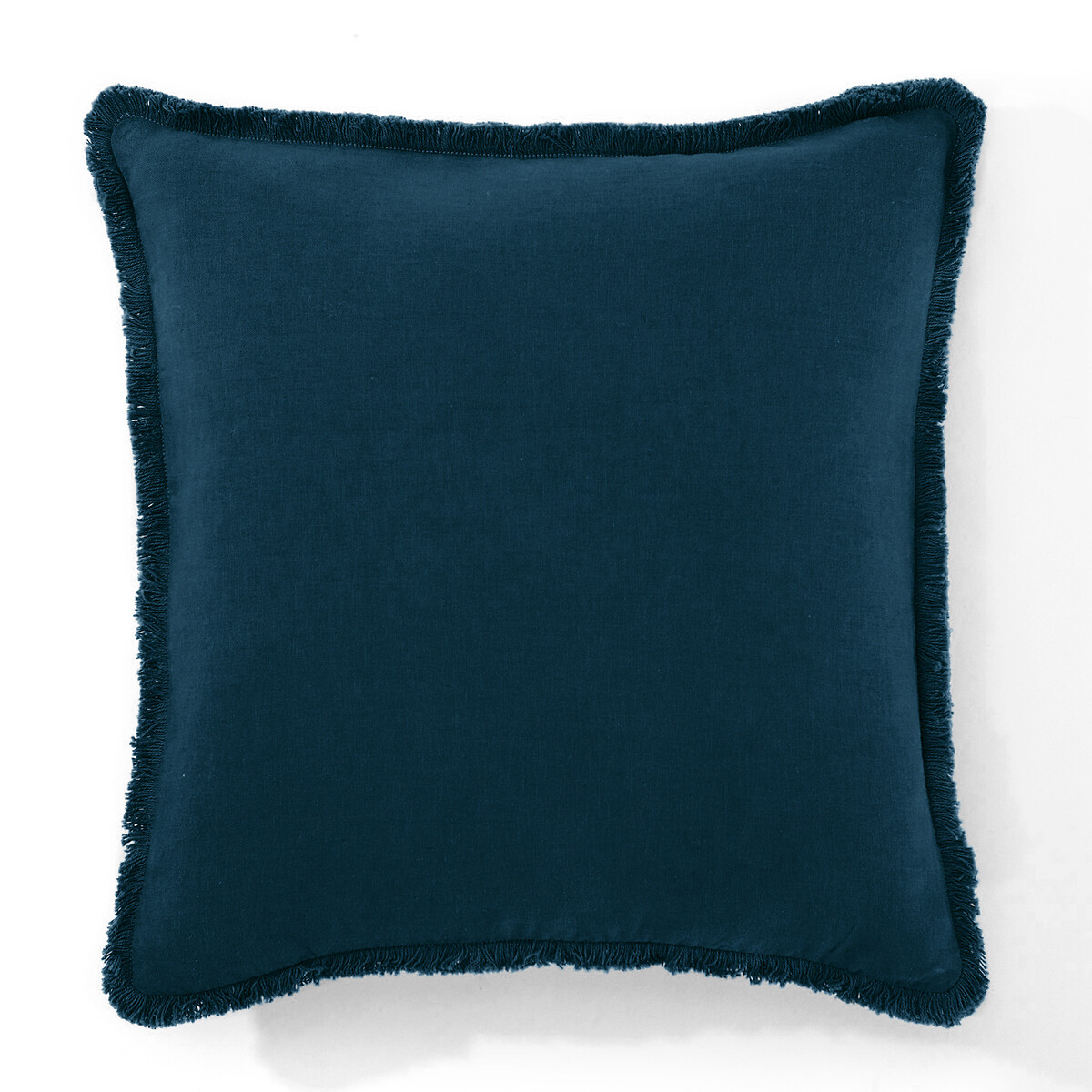 Чехол На подушку из льнавискозы ODORIE 40 x 40 см синий