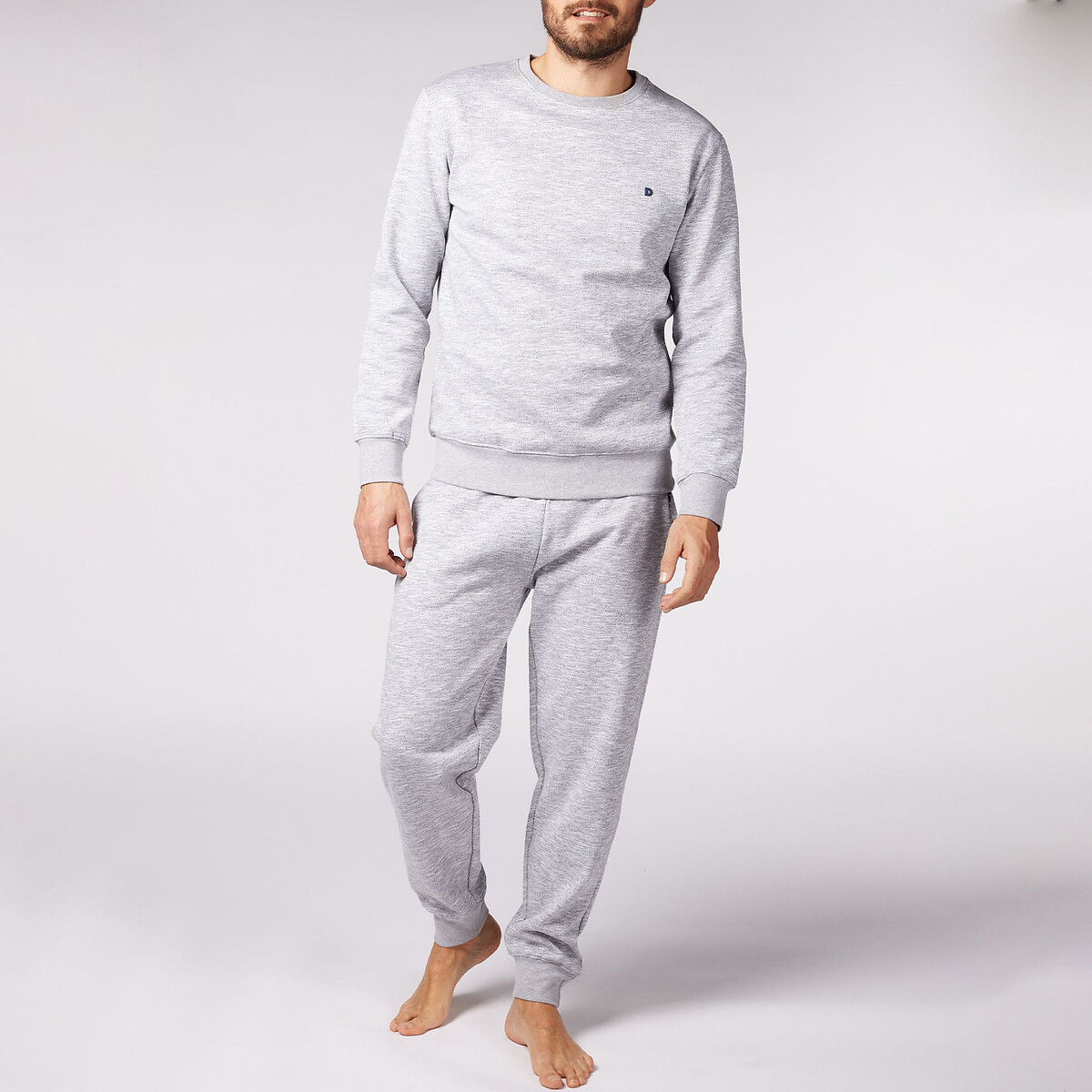 Пижама DODO Пижама Из мольтона Bonjour XXL серый, размер XXL