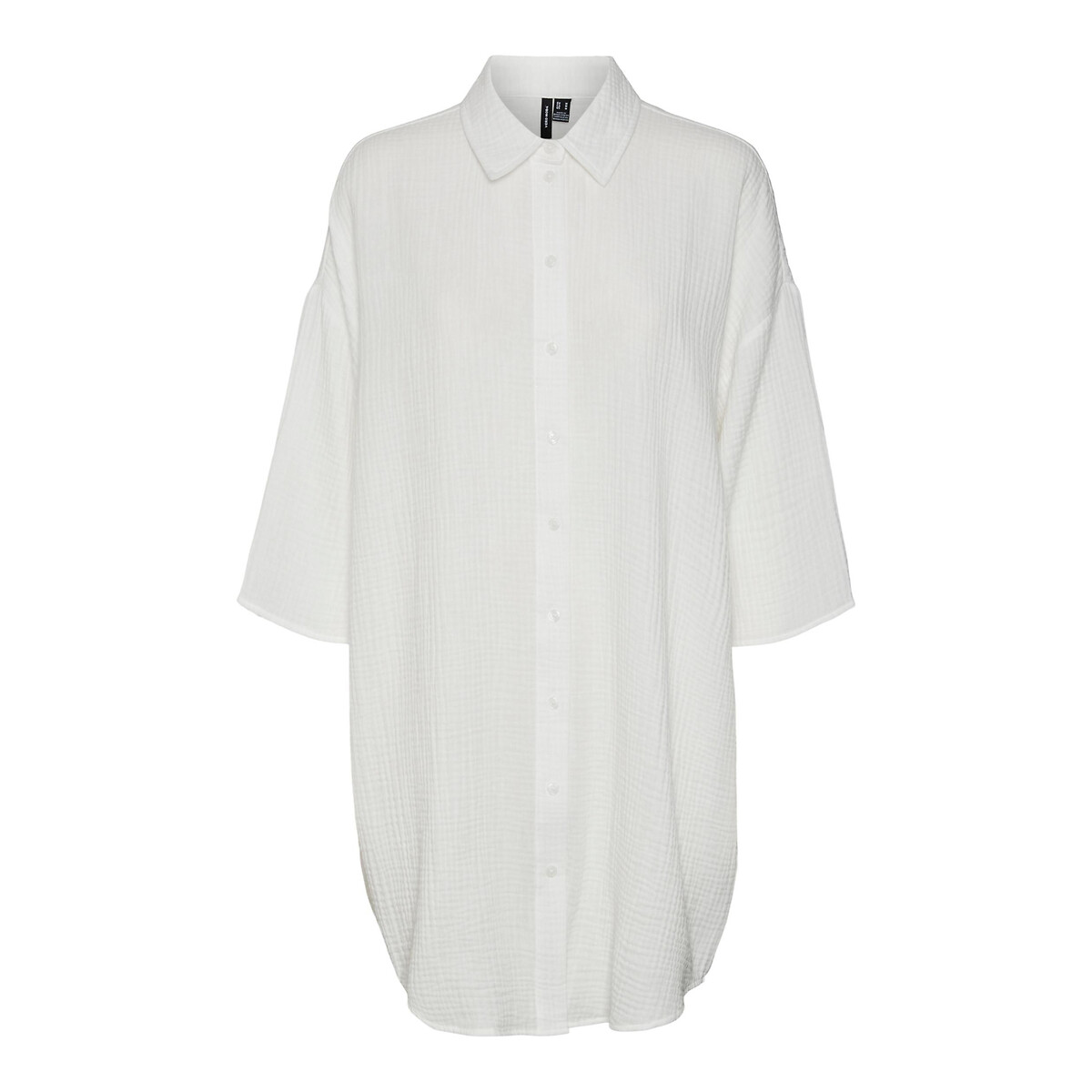 Рубашка длинная  M белый LaRedoute, размер M - фото 5