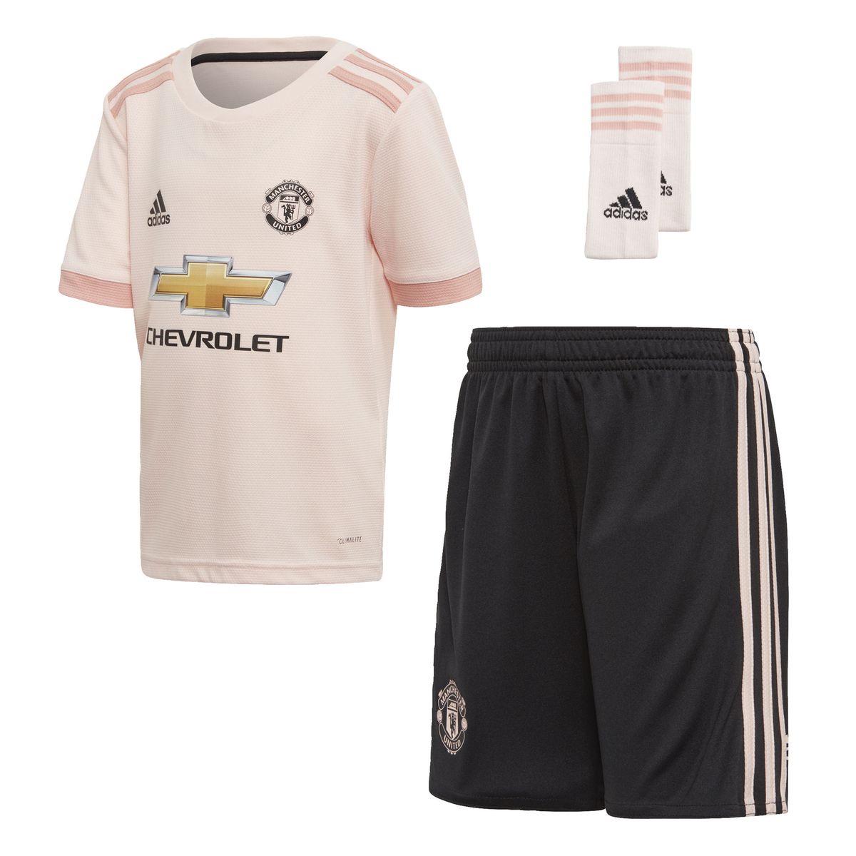 Mini kit Manchester United Extérieur