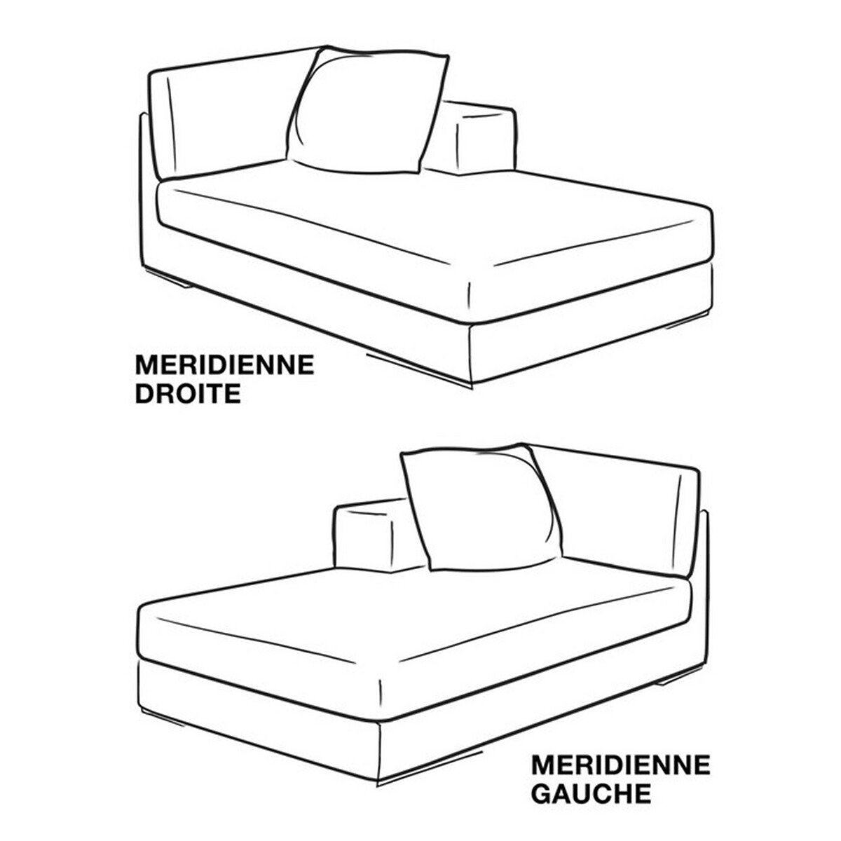 Méridienne Velours Design Confort Promotion