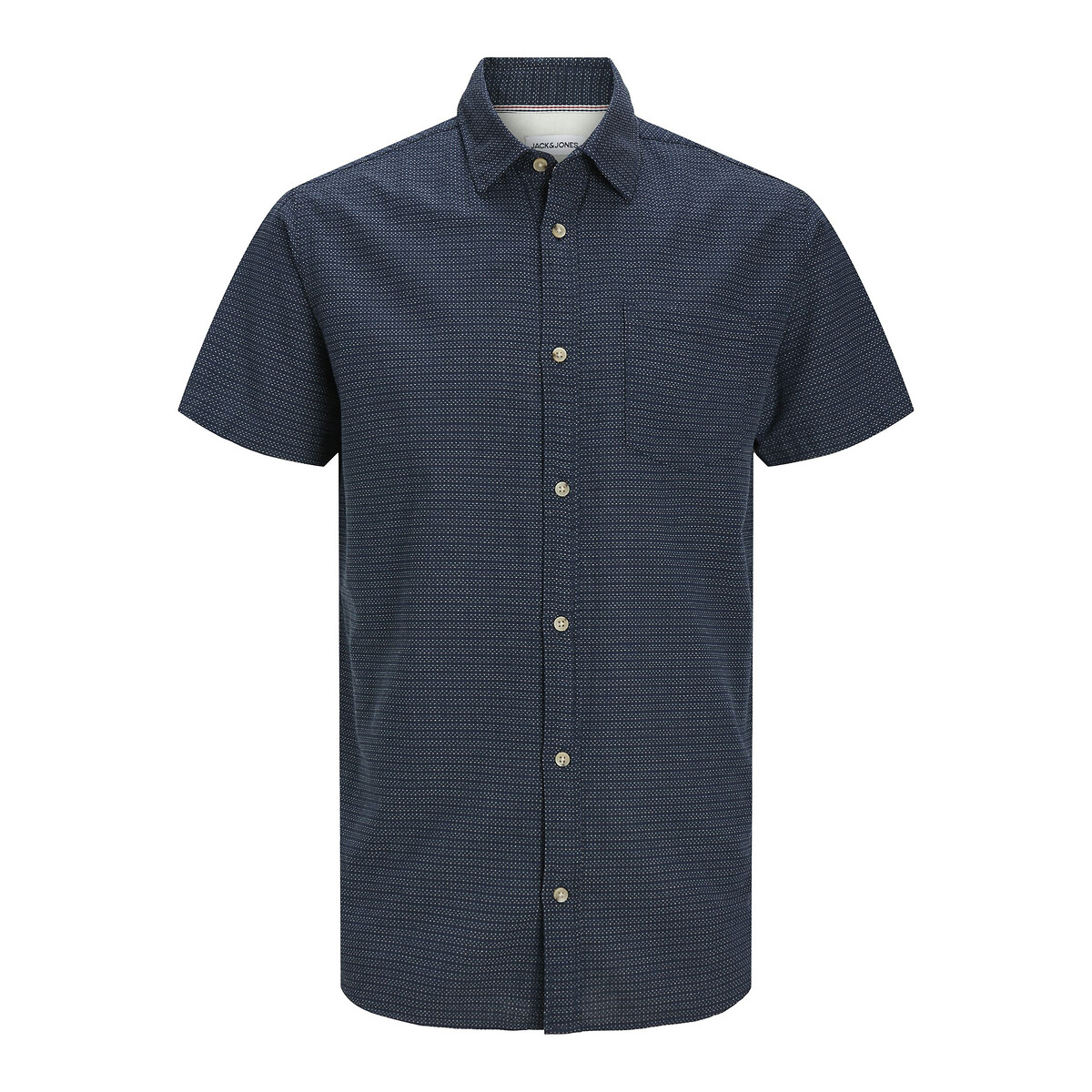 Рубашка с принтом  XL синий LaRedoute, размер XL - фото 1