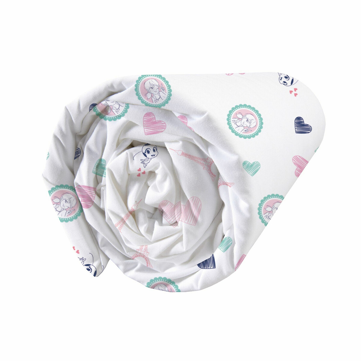 Drap-housse imprimé Miraculous Ladybug Secret