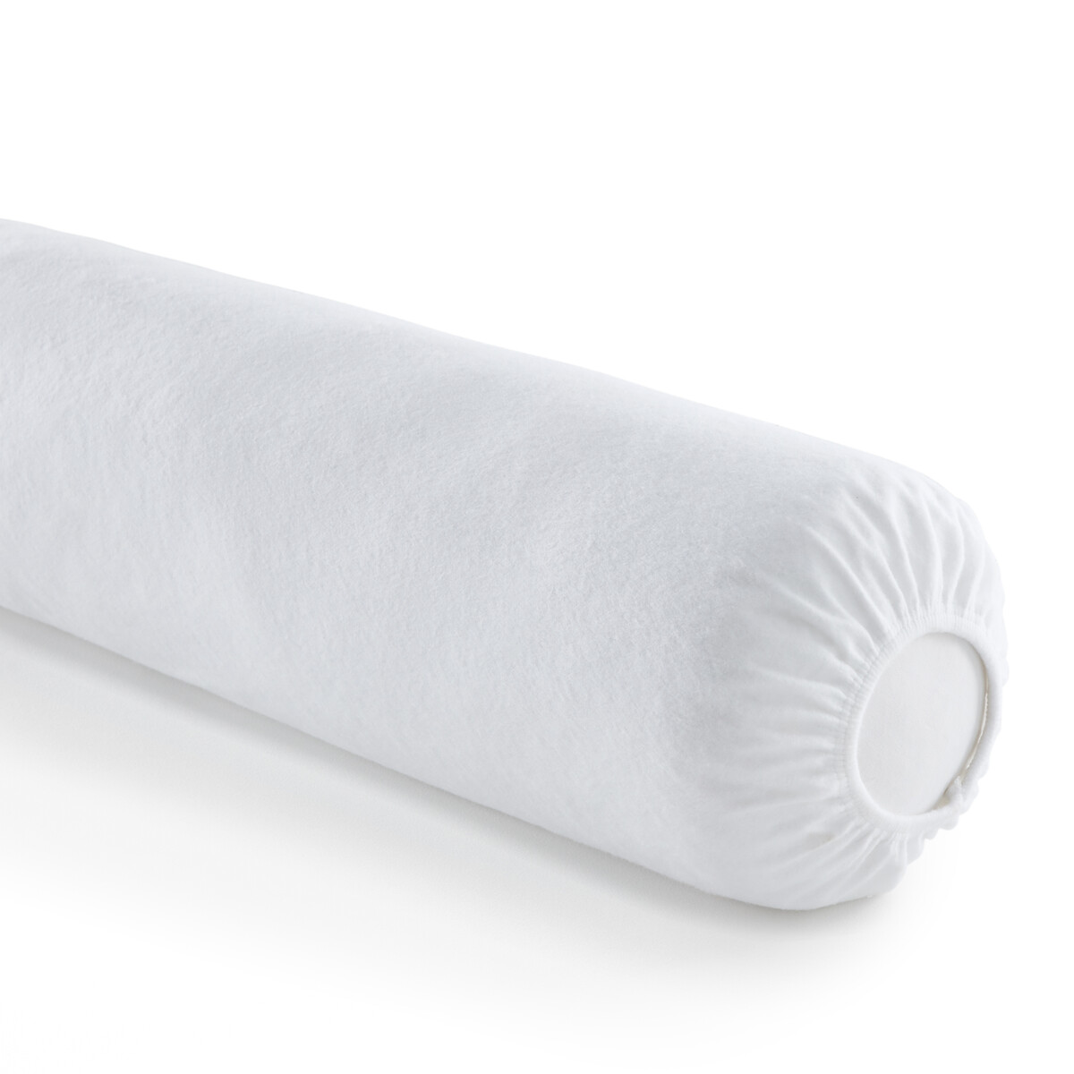 Чехол Защитный на подушку-валик из мольтона с обработкой против клещей длина: 140 см белый