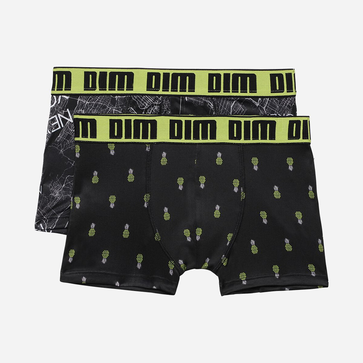 Lote de 2 boxers estampados, 8-16 anos