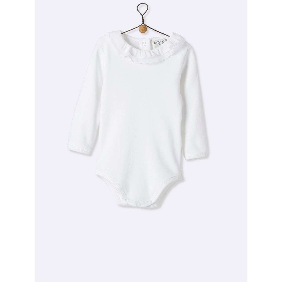 Body col pierrot en dentelle
