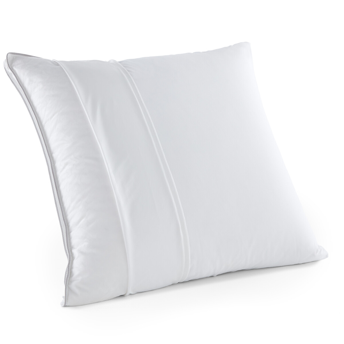 Комплект из 2 наволочек на подушку из джерси 100 хлопок 50 x 70 см белый 100 horizon 63 x 63 см серый