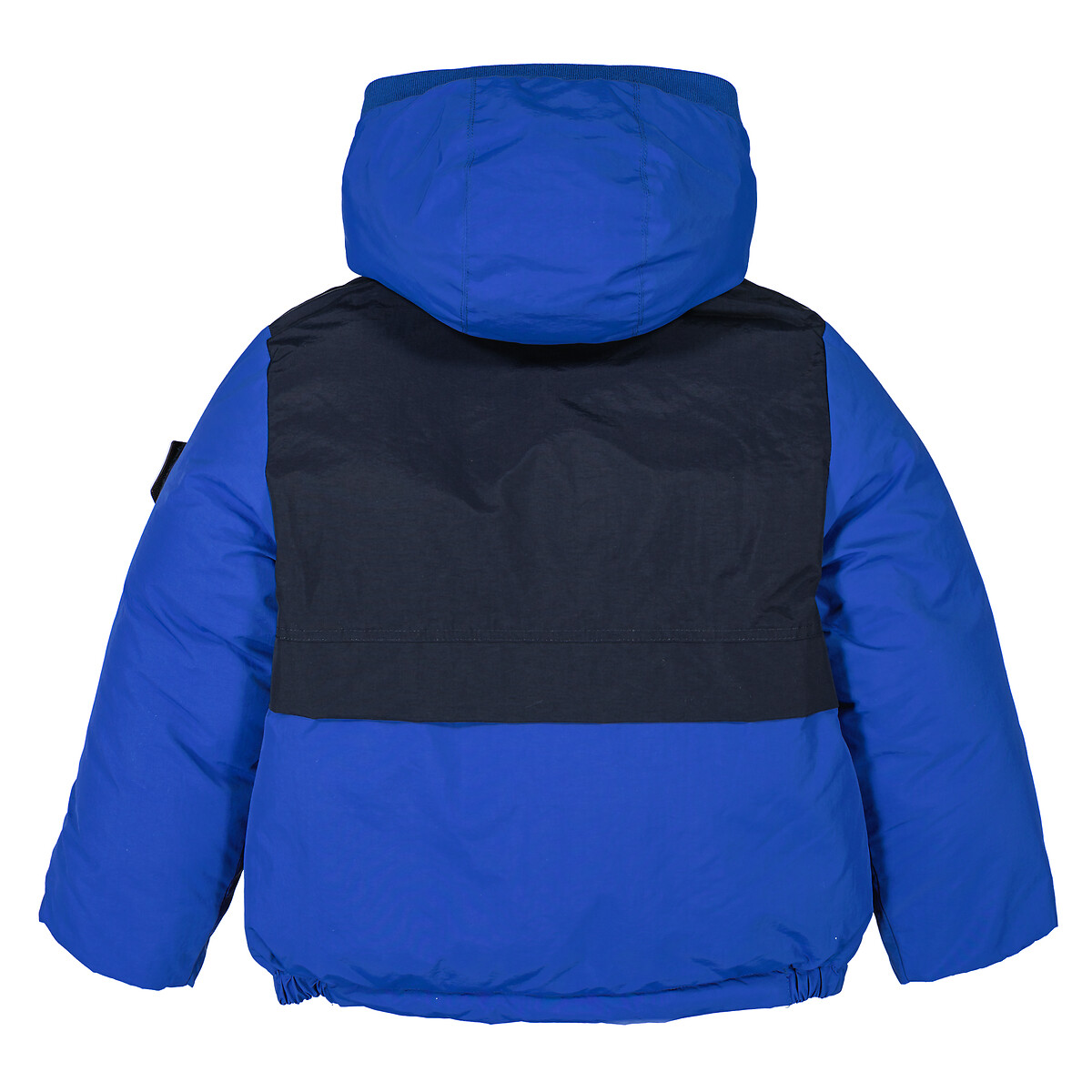 Куртка стеганая утепленная с капюшоном  3 года - 94 см синий LaRedoute, размер 3 года - 94 см - фото 4