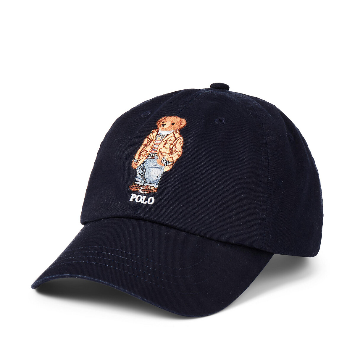 

Бейсболка LaRedoute, Синий, Polo Bear единый размер синий