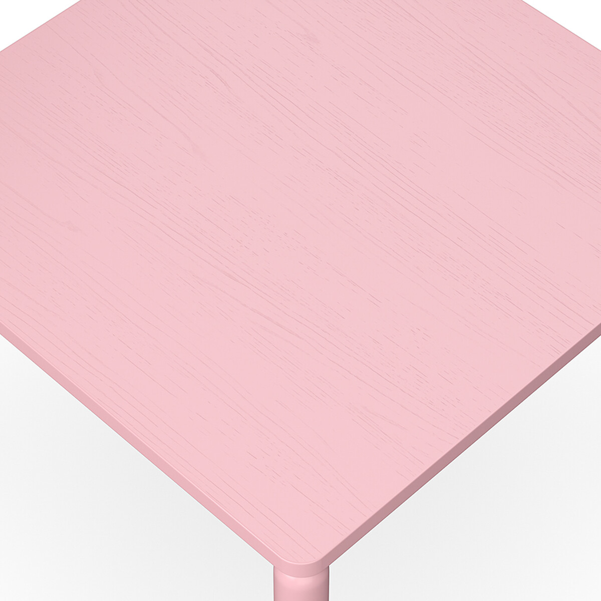 Столик кофейный Saga 60х60 см  2 персоны розовый LaRedoute, размер 2 персоны - фото 4