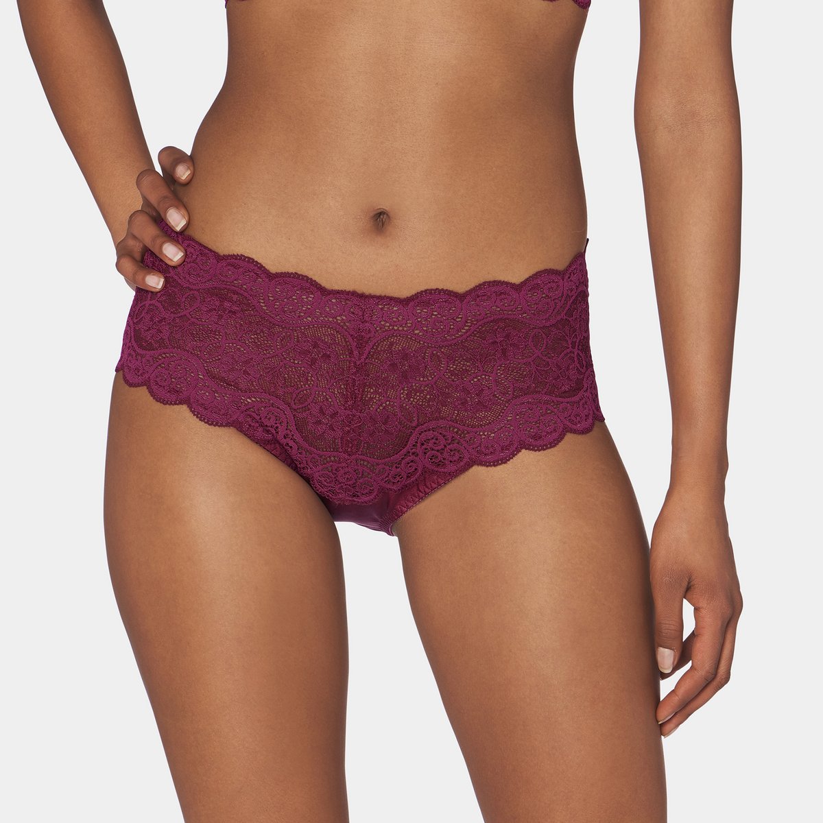 

Трусы La Redoute, Красный, Из кружева Amourette 42 (FR) - 48 (RUS) красный