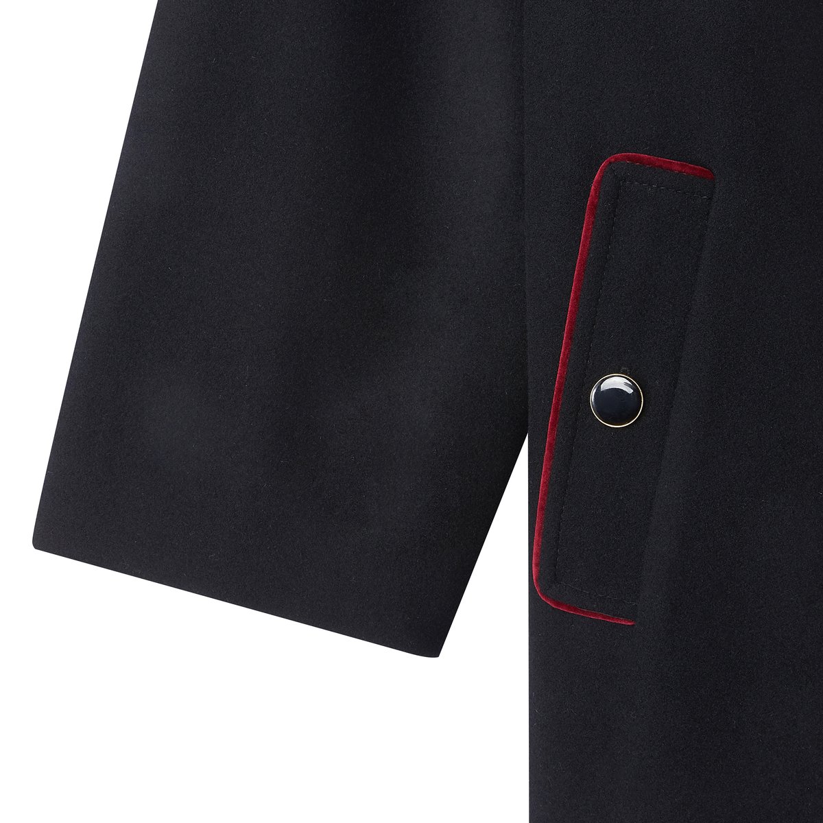 Пальто La Redoute Длинное 34 (FR) - 40 (RUS) черный, размер 34 (FR) - 40 (RUS) Длинное 34 (FR) - 40 (RUS) черный - фото 3