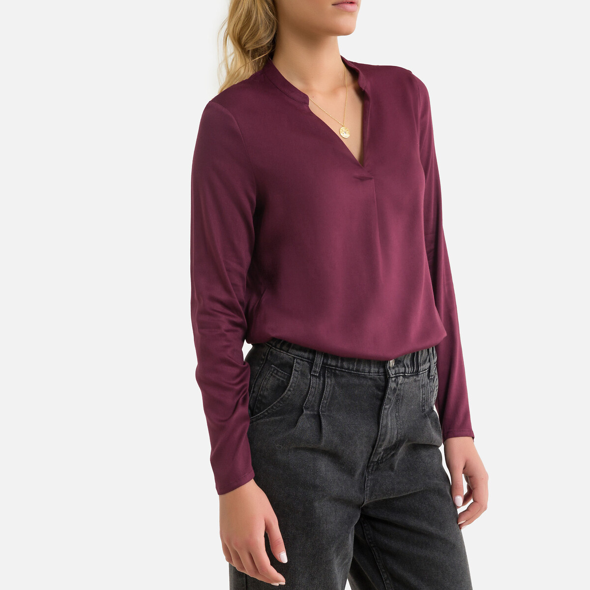 

Блузка VERO MODA, Красный, Блузка С V-образным вырезом кружевная спинка M красный