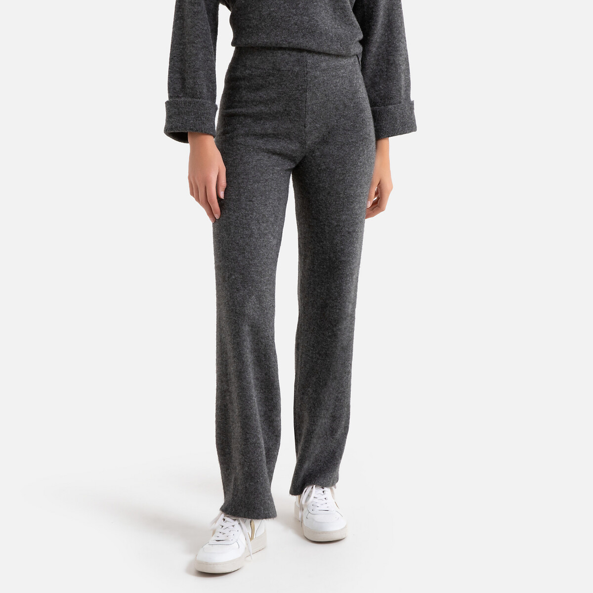 

Брюки LaRedoute, Серый, Широкие из трикотажа 0(XS) серый