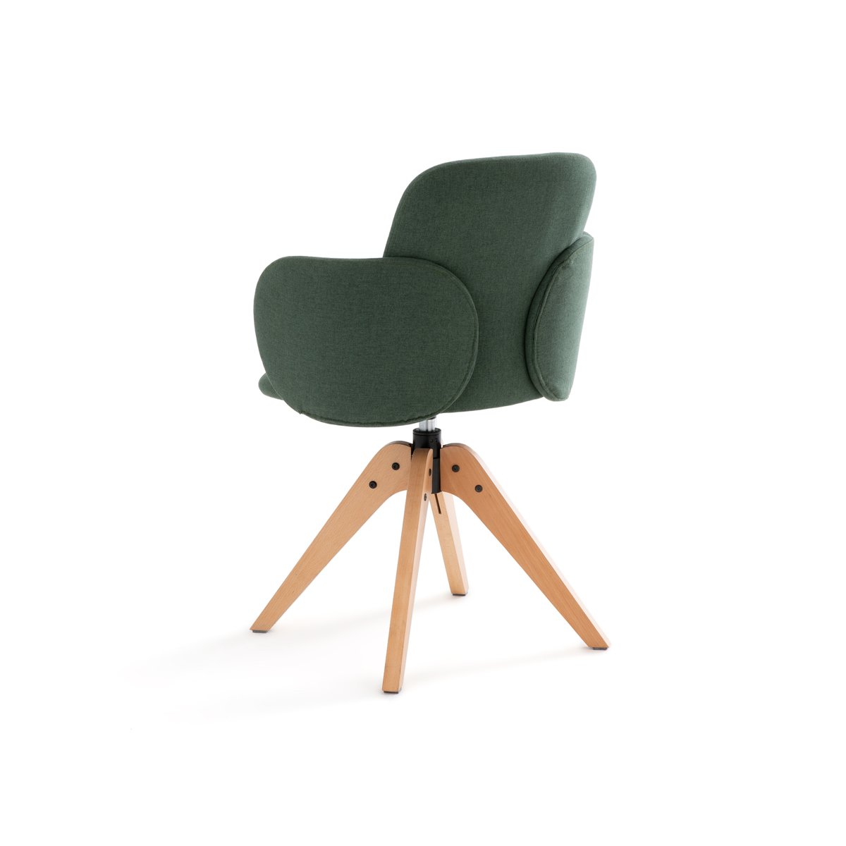 Кресло La Redoute Офисное вращающееся Carina единый размер зеленый - фото 3