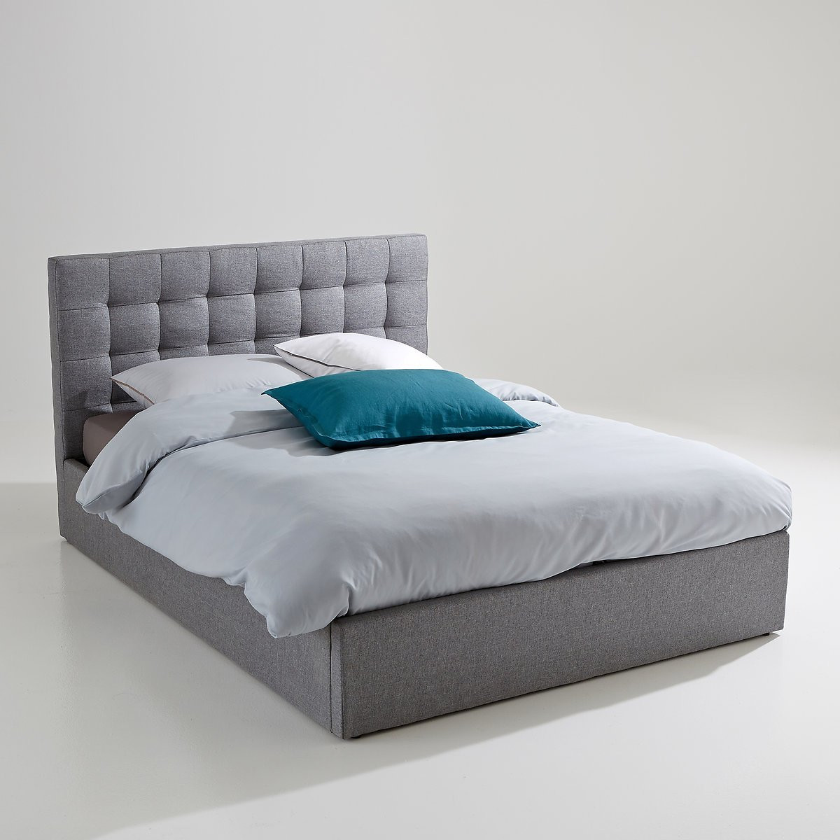 Кровать-ящик Со съемной сеткой Gennie 160 x 200 см серый