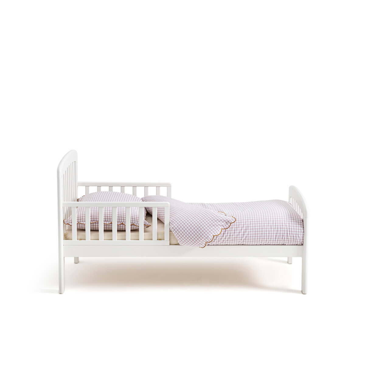 Кровать детская из березы Soti  70 x 140 см белый LaRedoute, размер 70 x 140 см - фото 3