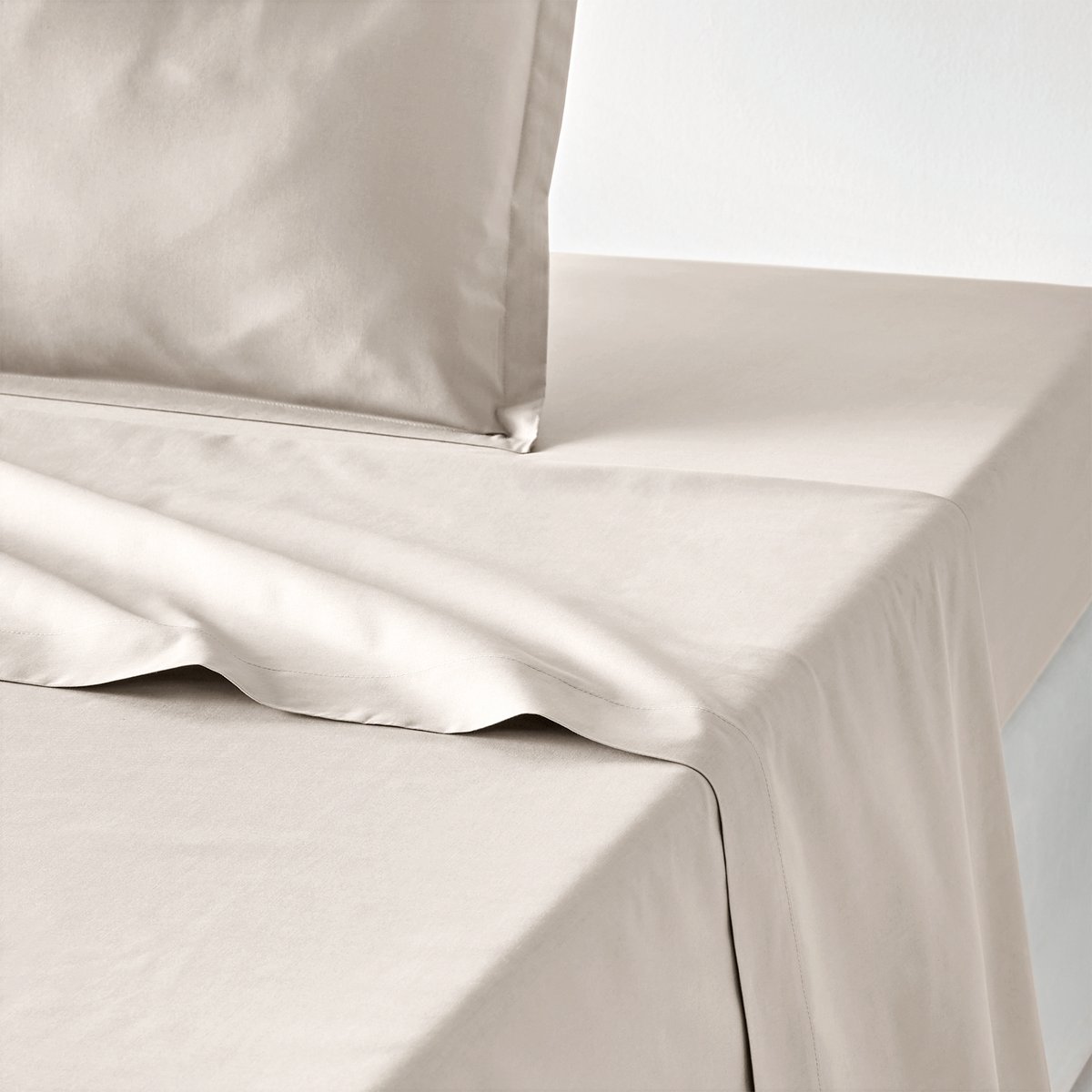 

Простыня La Redoute, Бежевый, Из перкали QUALIT BEST 150 x 250 см бежевый