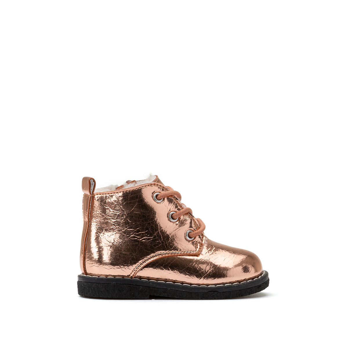 

Ботинки LA REDOUTE COLLECTIONS, Каштановый, С медным отливом 19-25 25 каштановый