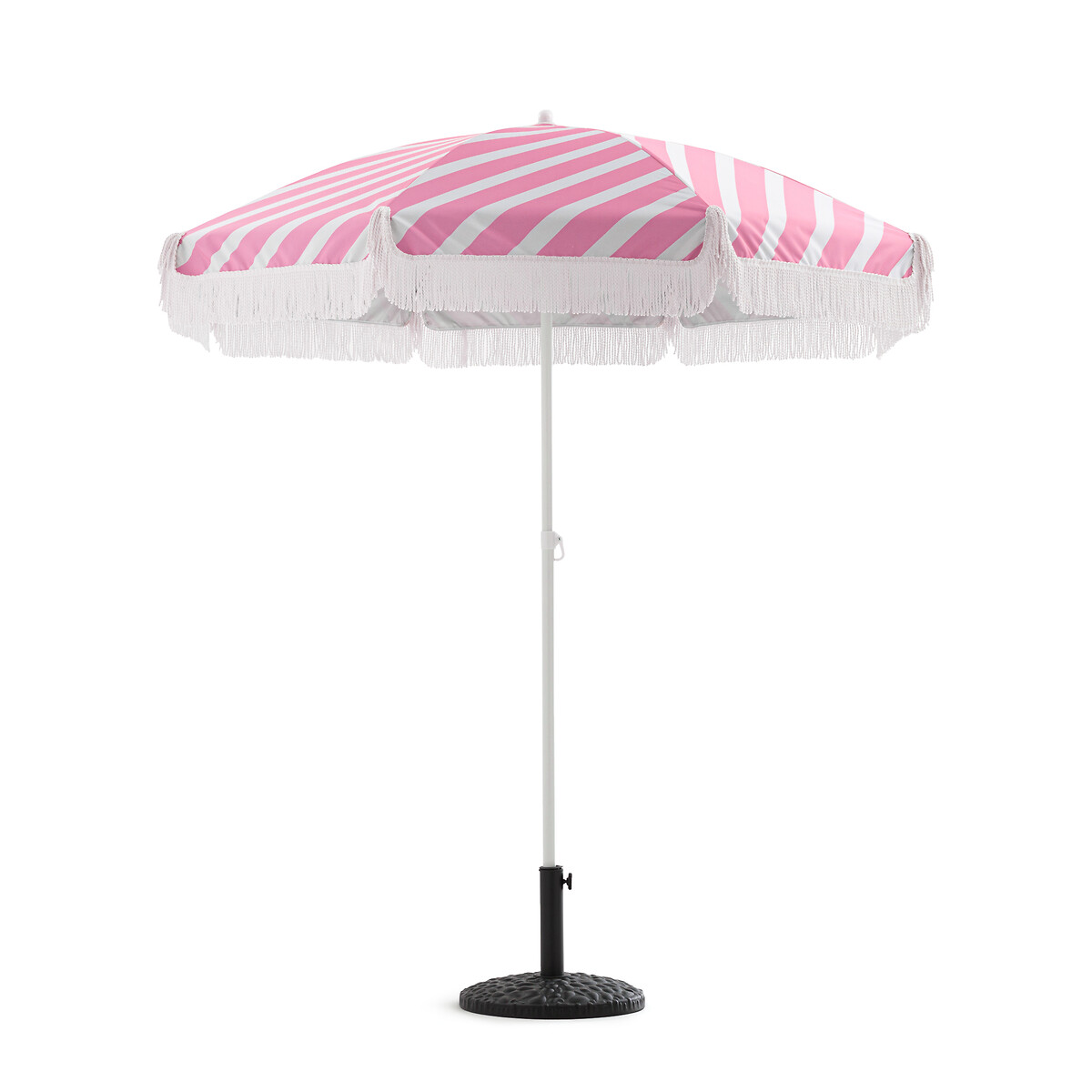 Зонт от солнца в полоску цветной  единый размер розовый LaRedoute