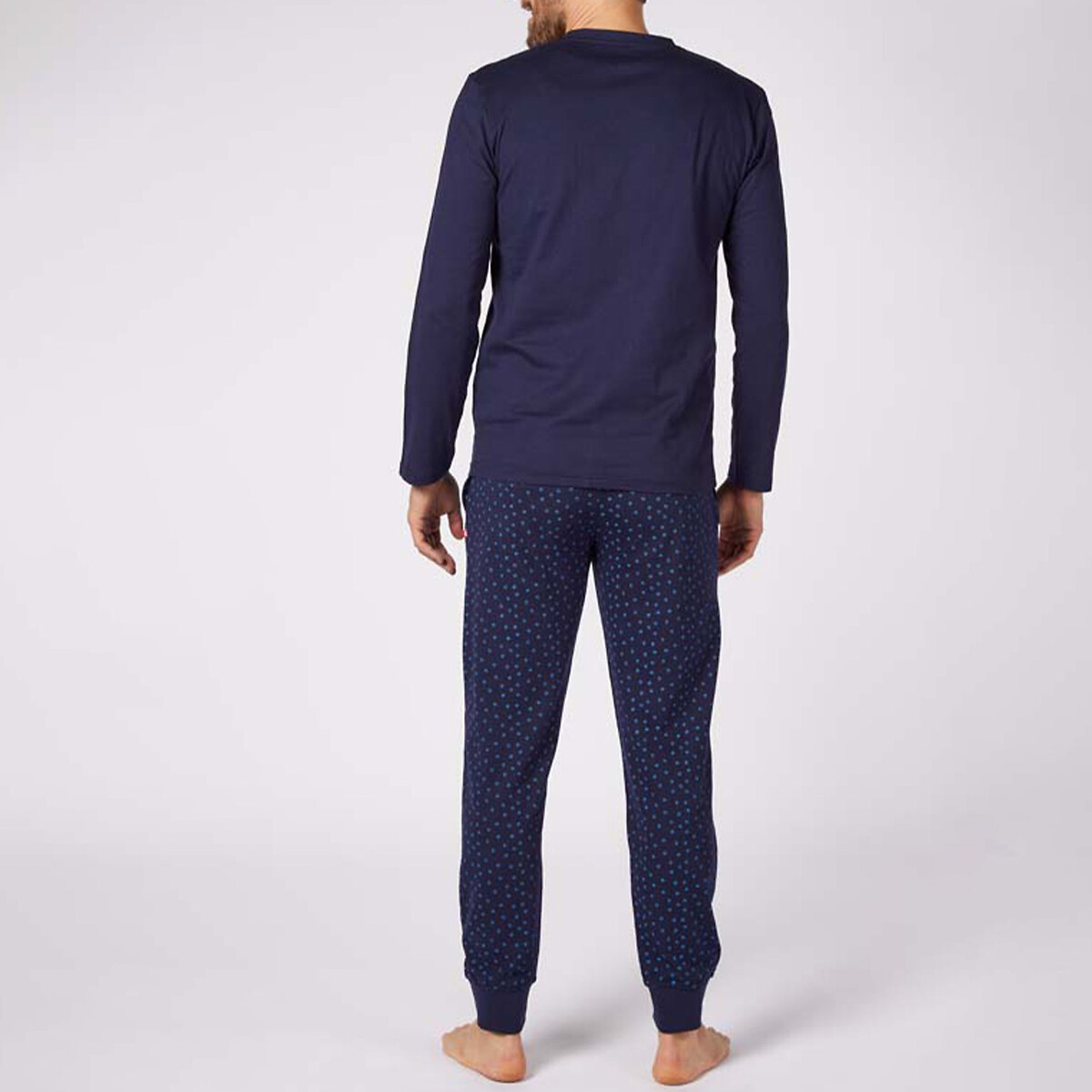 Пижама DODO Пижама С футболкой с V-образным вырезом Bonjour M синий, размер M - фото 3