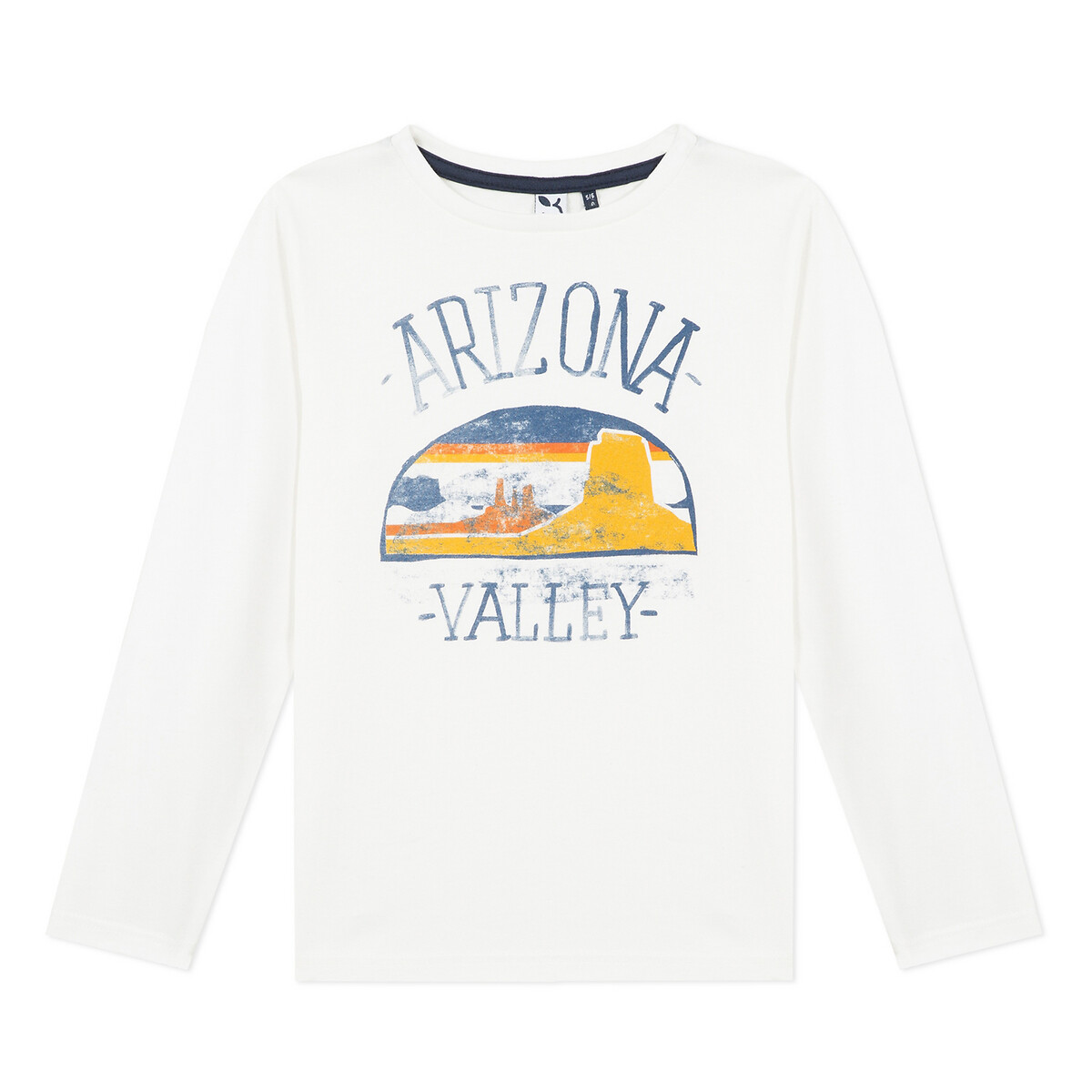 

Футболка LaRedoute, Белый, С длинными рукавами 3-14 лет 4/5 белый