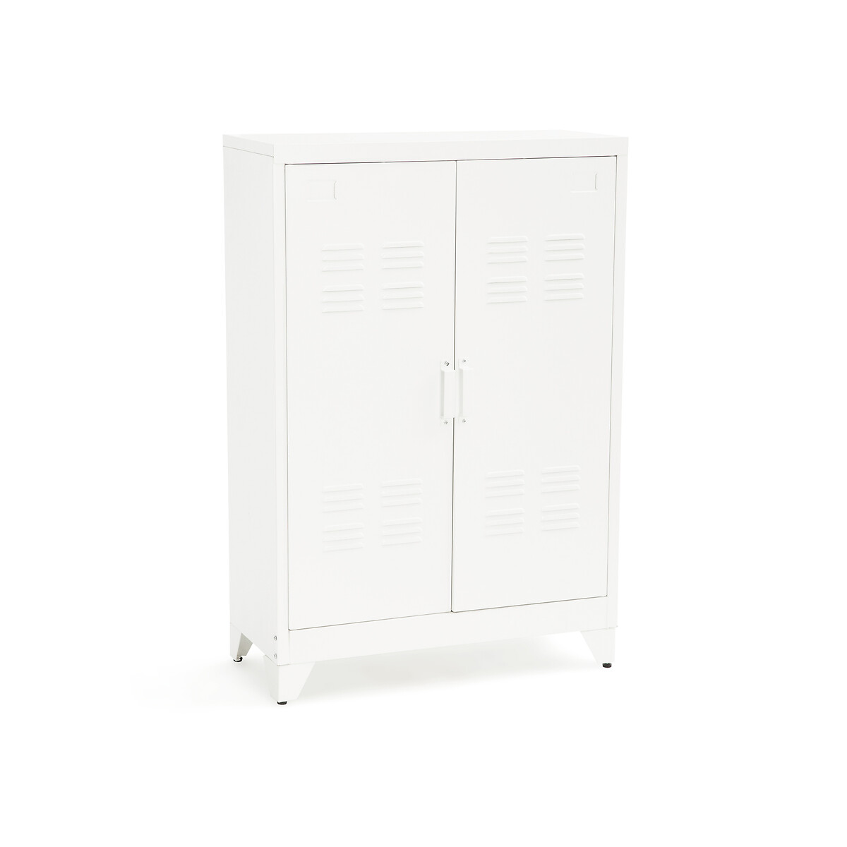 Image of Hiba Low Metal Cabinet with Two Doors