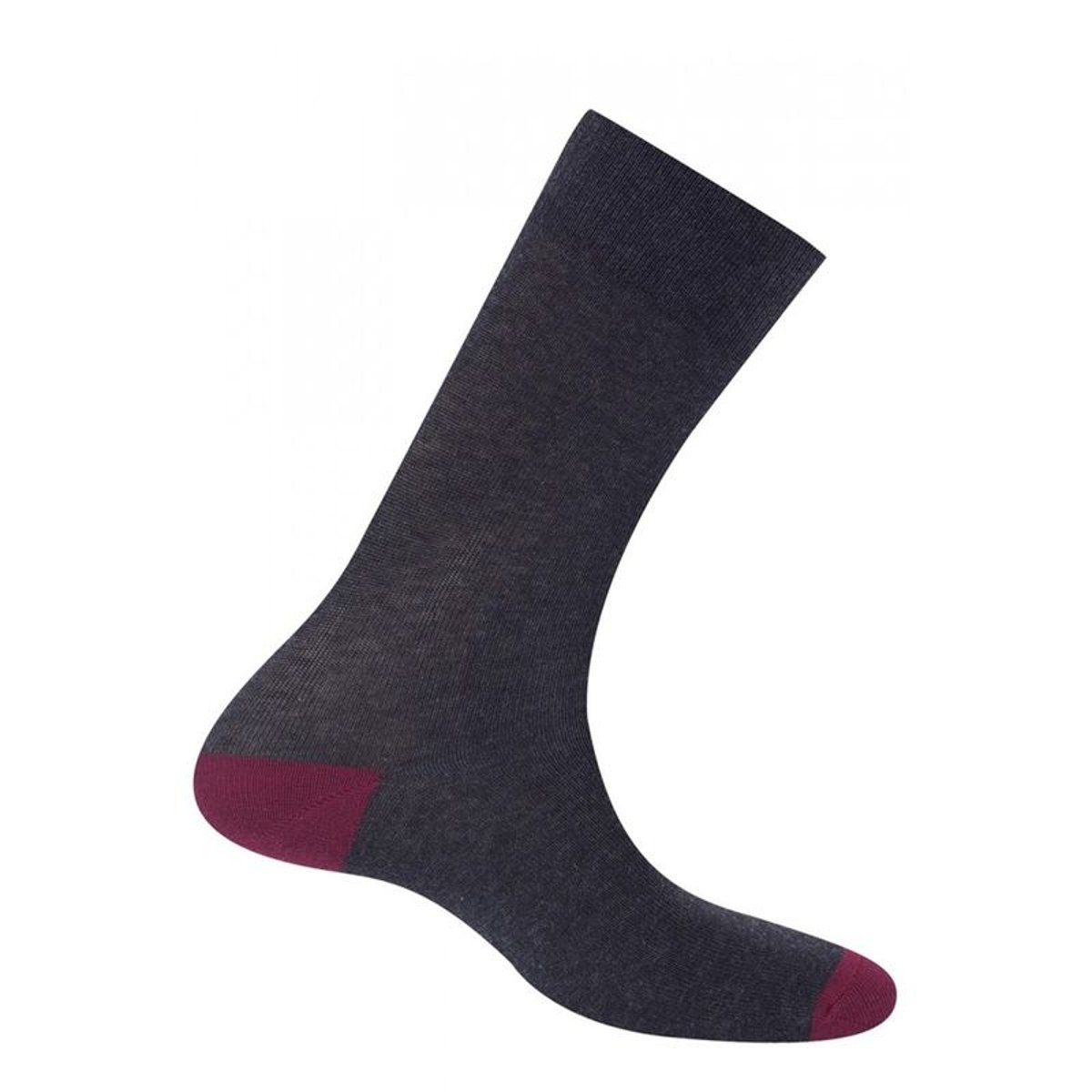 Chaussettes de couleurs contrastées Made in France