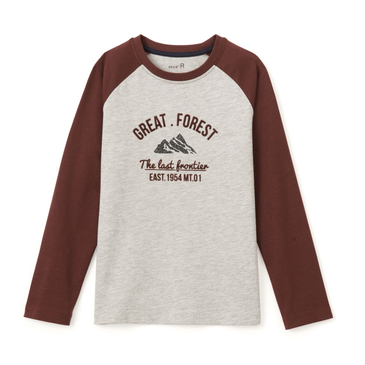 T-shirt manches longues imprimé 3-12 ans