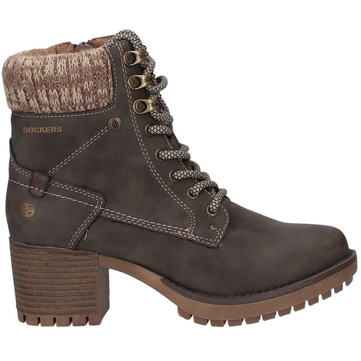 bottines montantes lacets