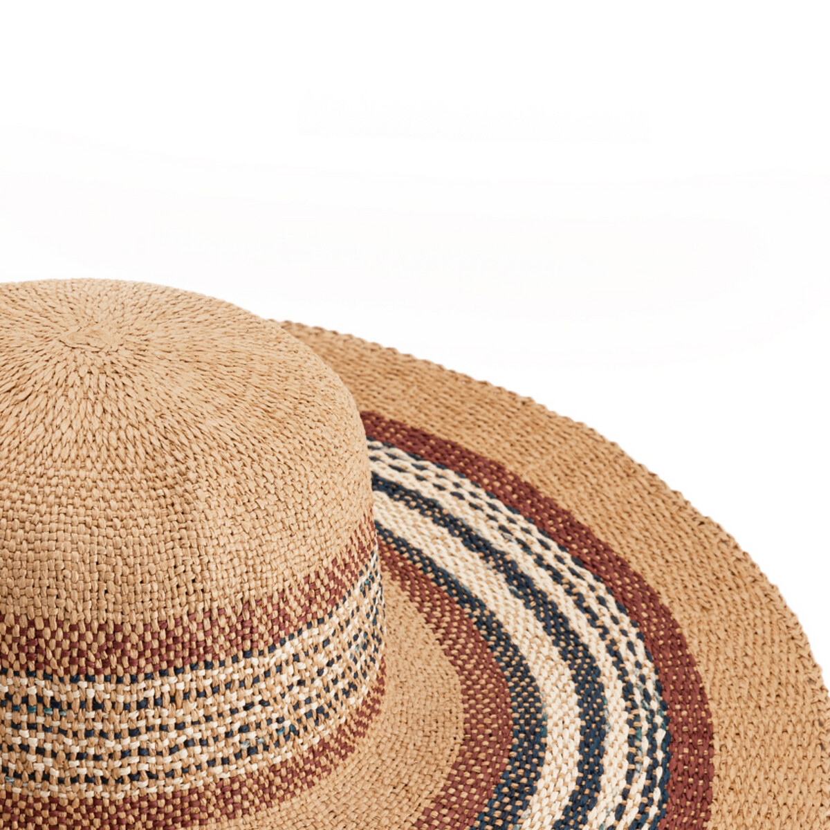 Шляпа LaRedoute С полями из соломы UNI бежевый, размер UNI - фото 2