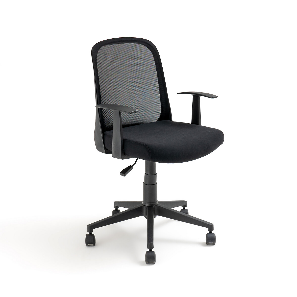 Стул офисный вращающийся Azzo единый размер черный офисный стул bestera большой и высокий офисный стул офисный стул руководителя с подставкой для ног эргономичный офисный стул