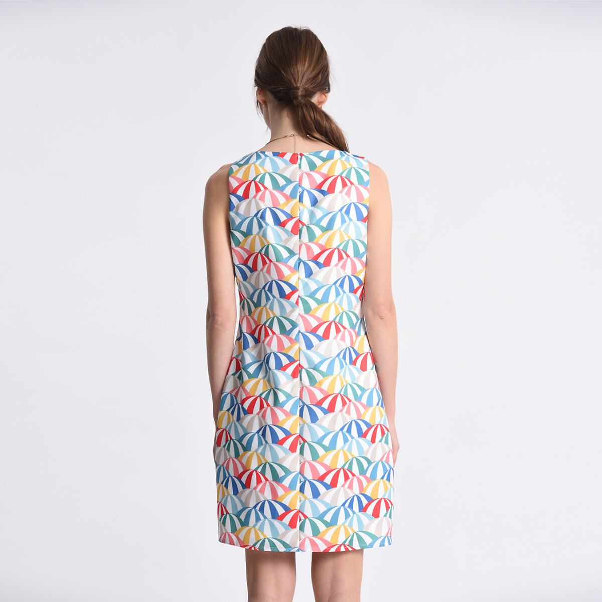 Платье MOLLY BRACKEN С принтом зонтики XS разноцветный, размер XS - фото 2