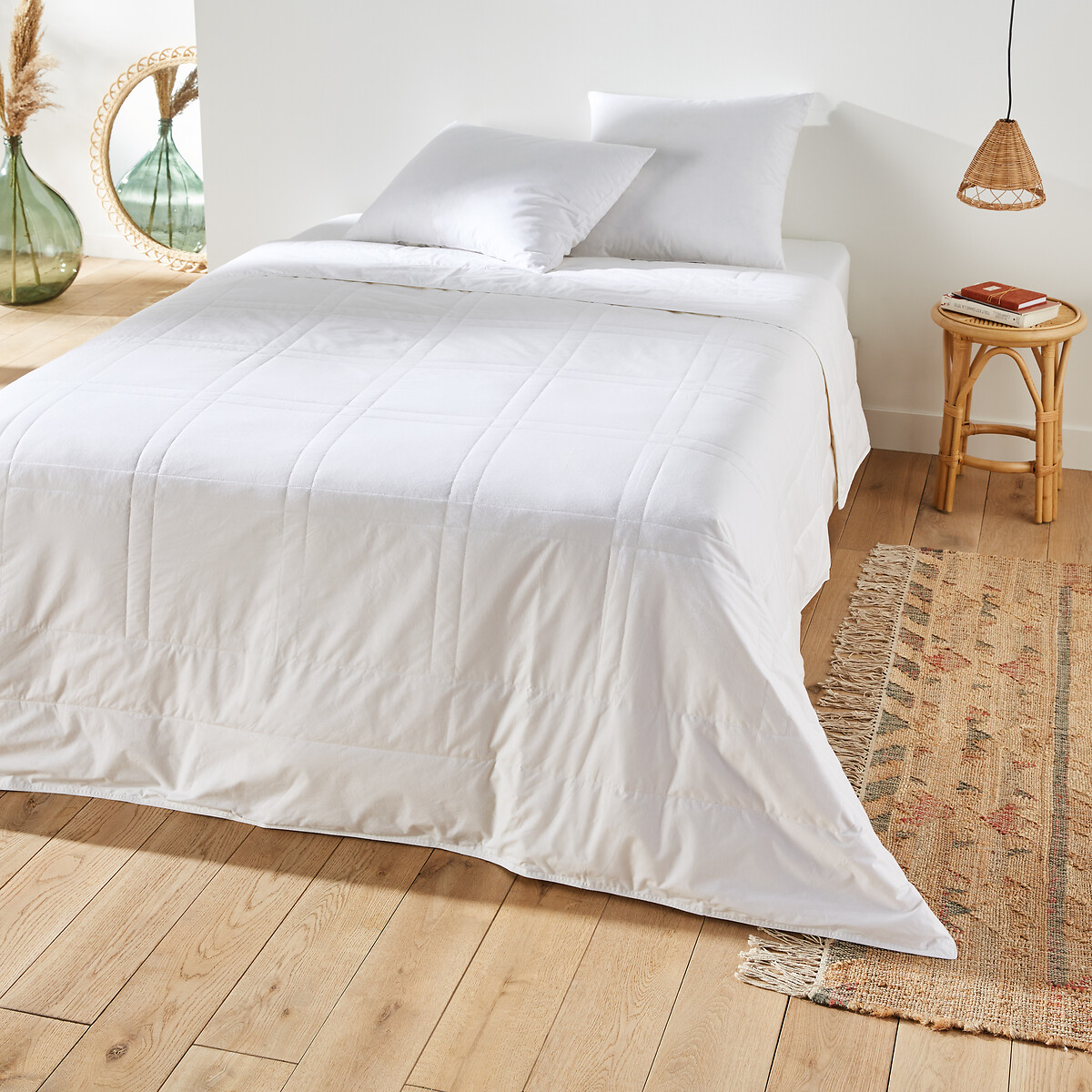 Одеяло Из дикого шелка 200гм2 RVERIE BEST 140 x 200 см белый