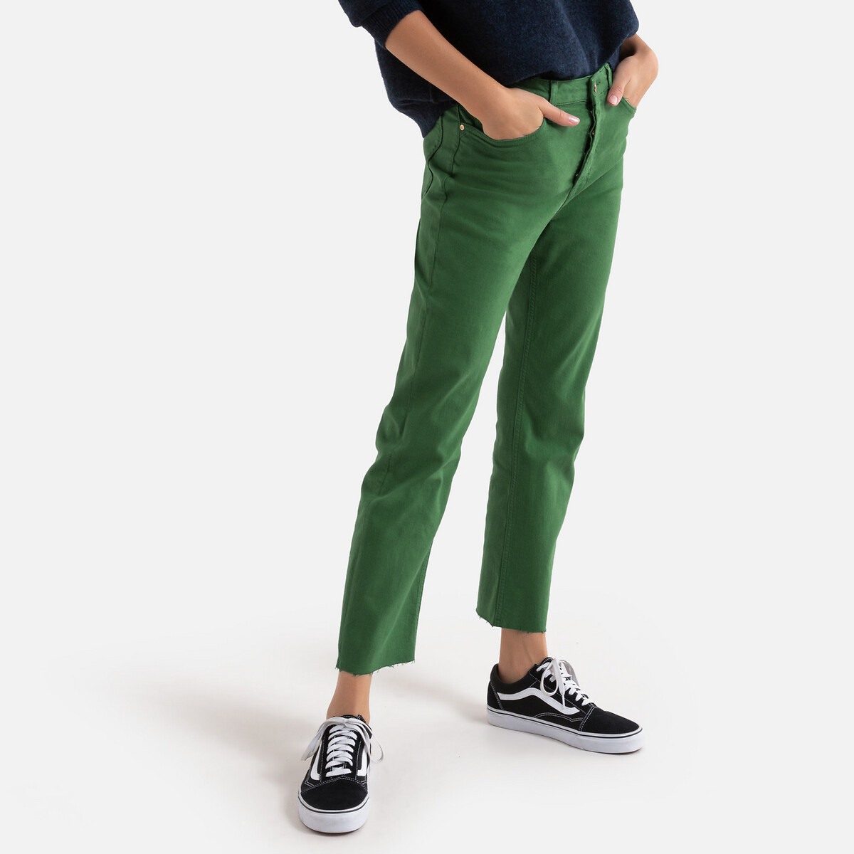 

Джинсы La Redoute, Зеленый, Прямые MILO COLOR 28 (US) - 44 (RUS) зеленый