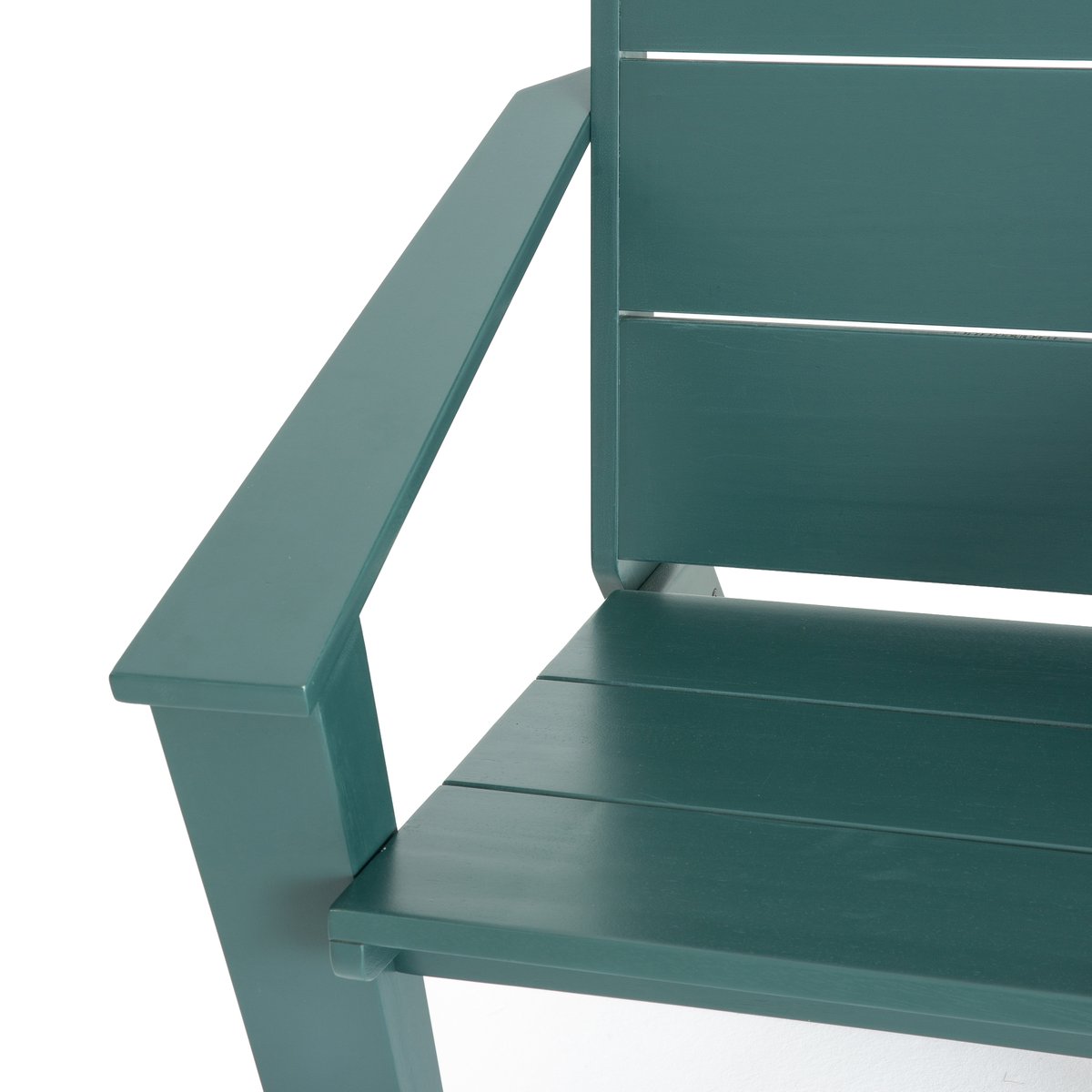 Кресло La Redoute В стиле адирондак из акации с масляным покрытием  Rphir единый размер зеленый - фото 5
