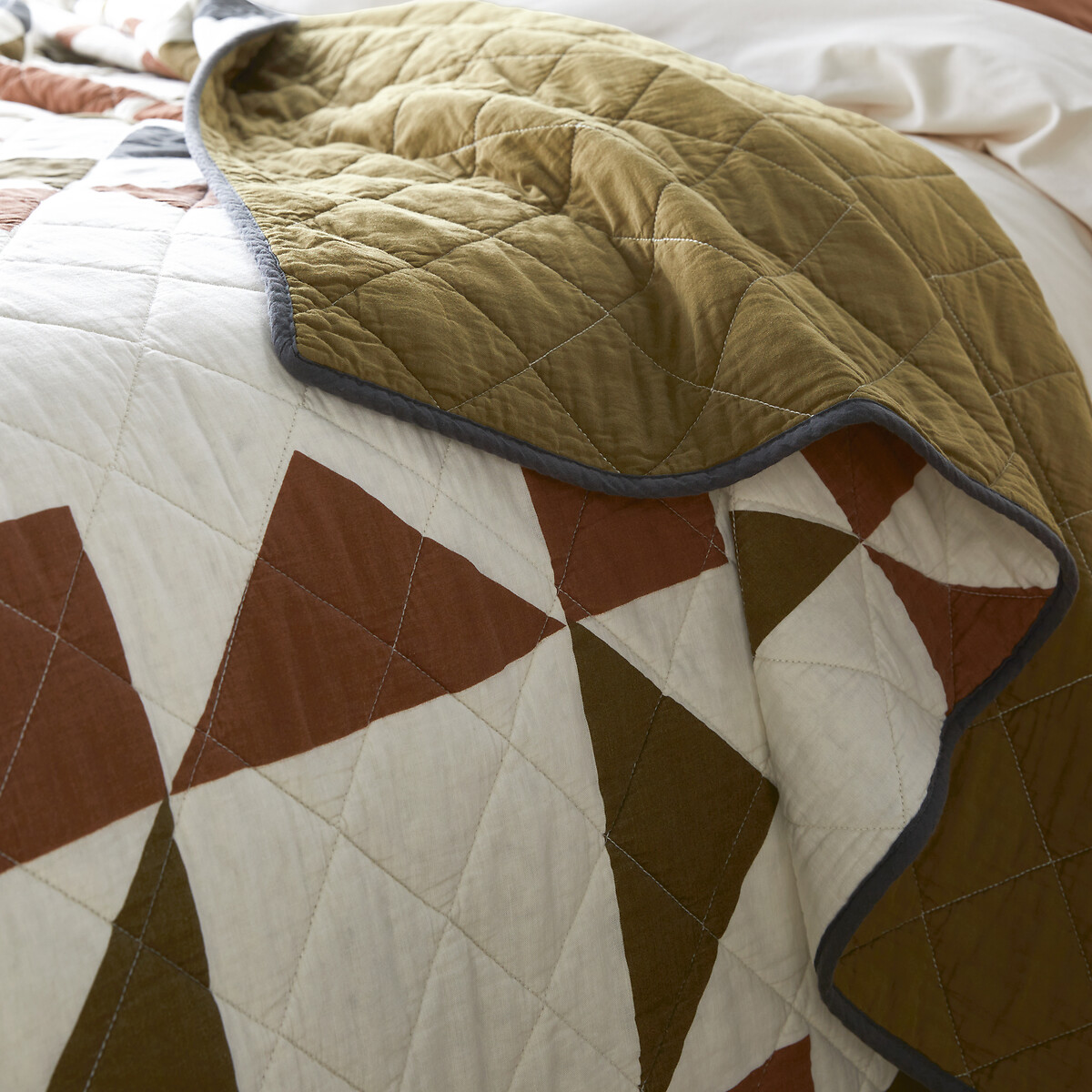 

Покрывало LaRedoute, Другие, Покрывало Стеганое из хлопка Quaker 230 x 250 см другие