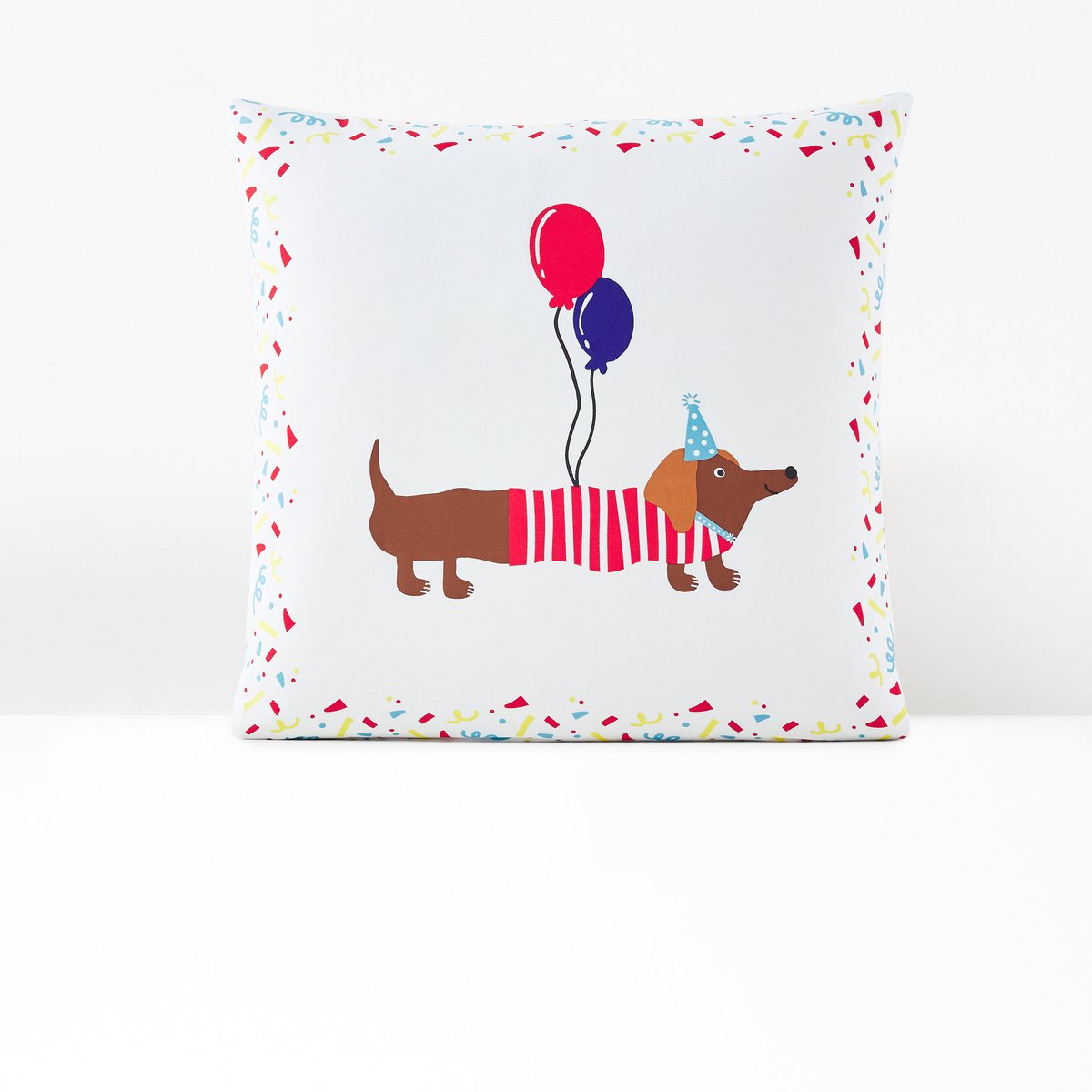

Наволочка LA REDOUTE INTERIEURS, Белый, Из биохлопка Doggy 63 x 63 см белый