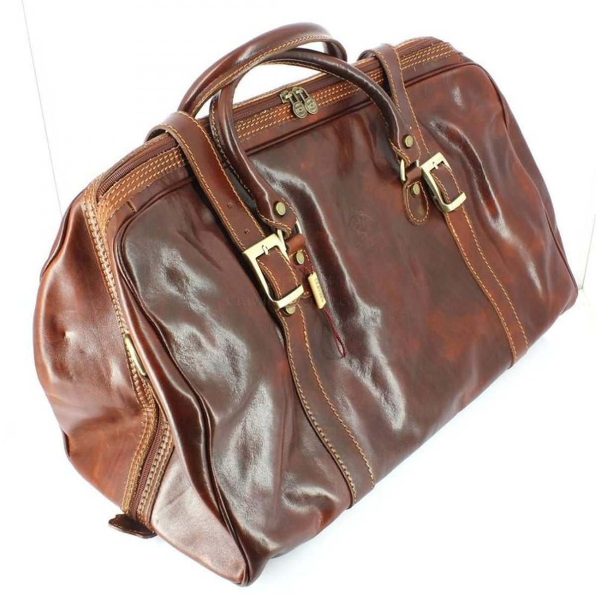 Caracalla, sac week end marron clair, chestnut