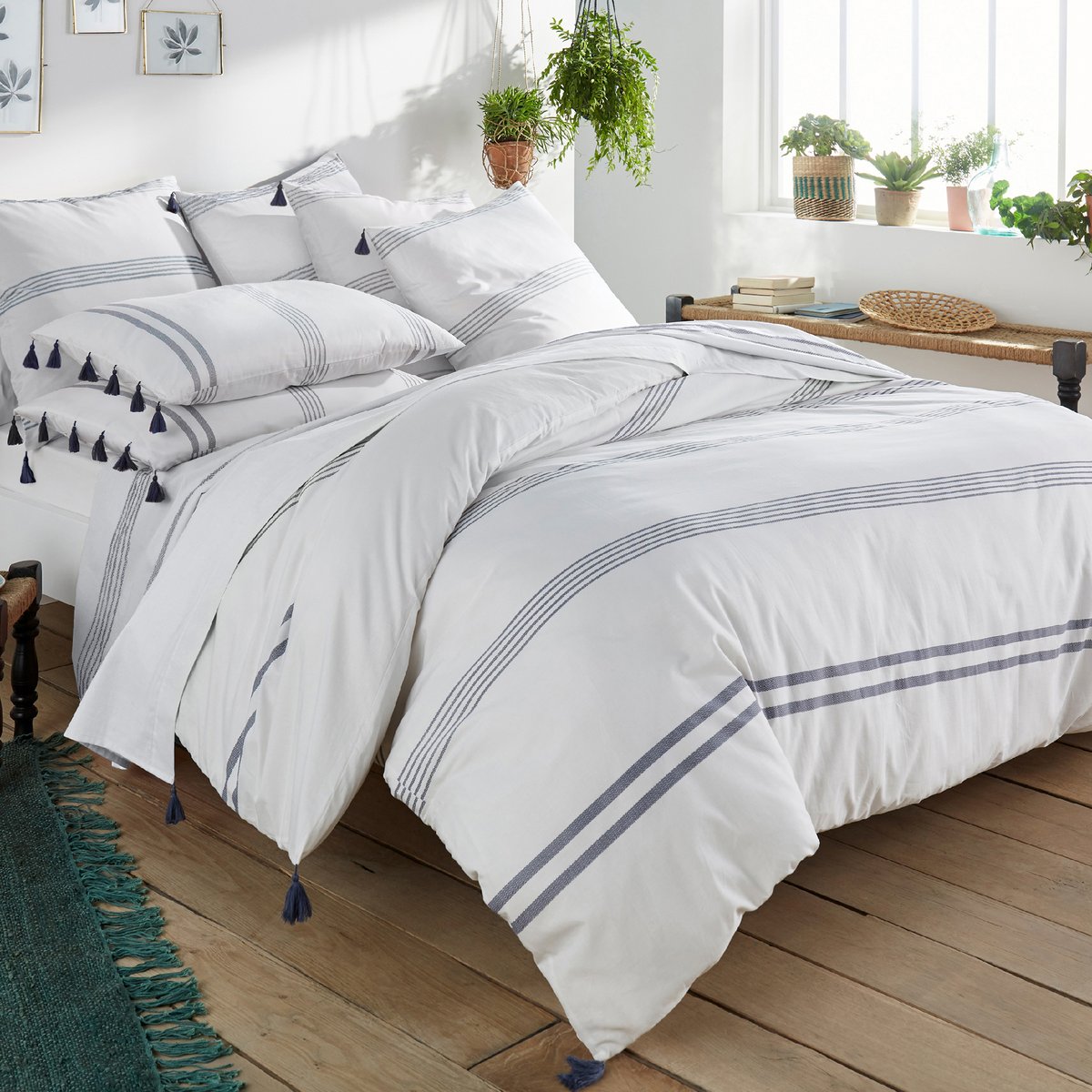 

Пододеяльник La Redoute, Белый, Из хлопка RIAD 200 x 200 см белый