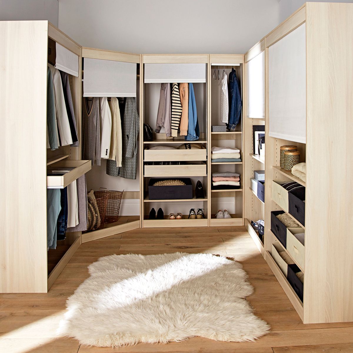 Module dressing, penderie + porte pantalons, Build