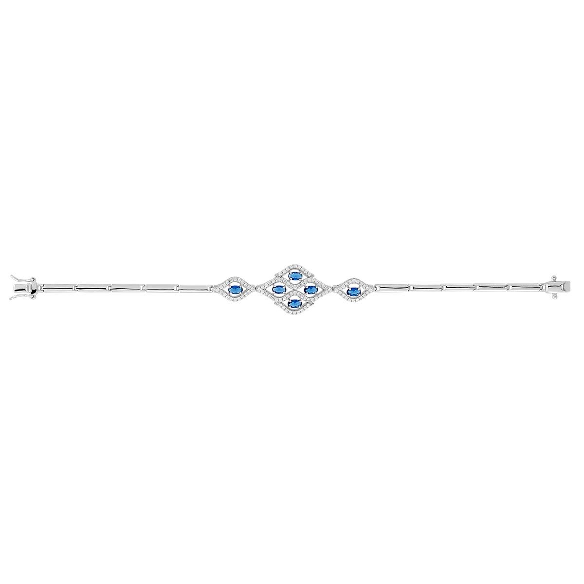 Bracelet en Argent 925/1000 et Oxyde